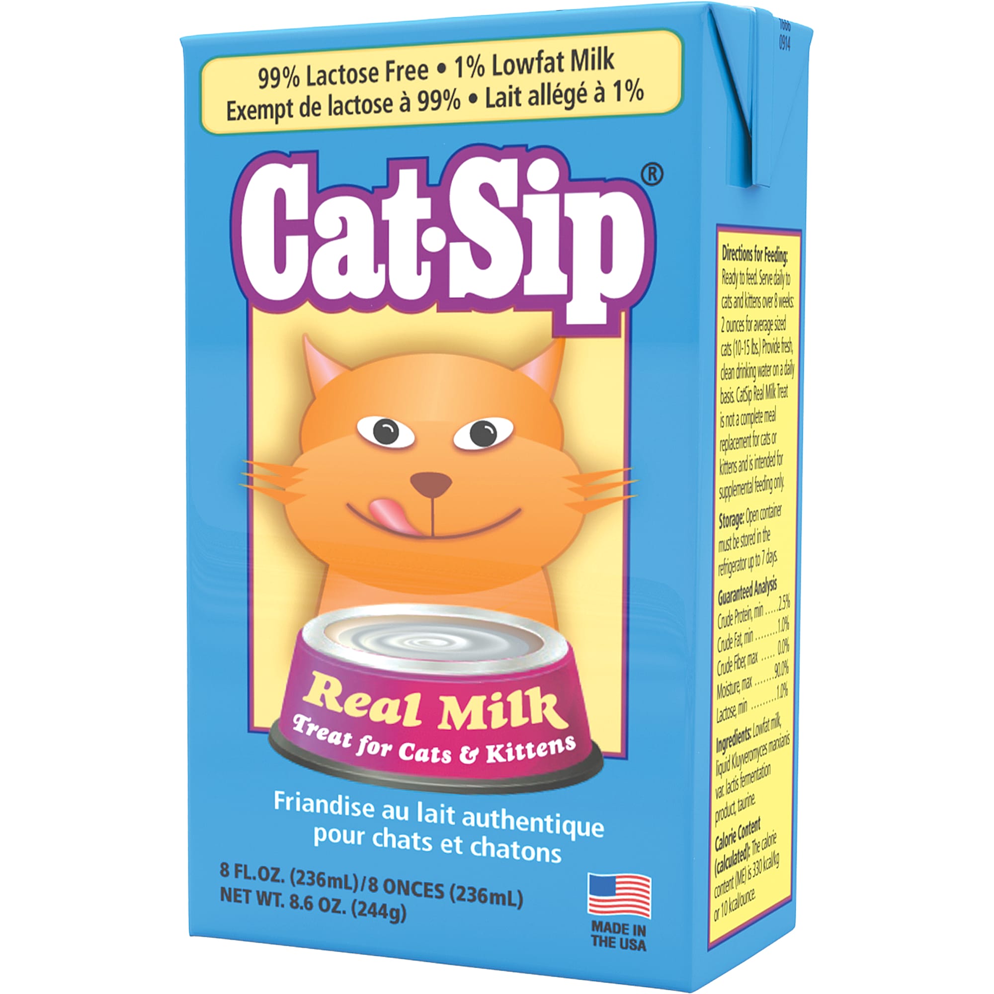 Cat Sip Real Milk Petco