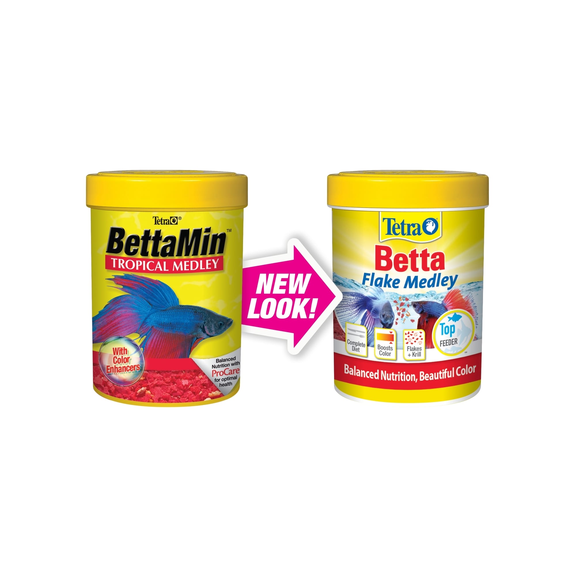 Tetra Bettamin Flake Medley Betta Food Flakes Tetra Betta Flake