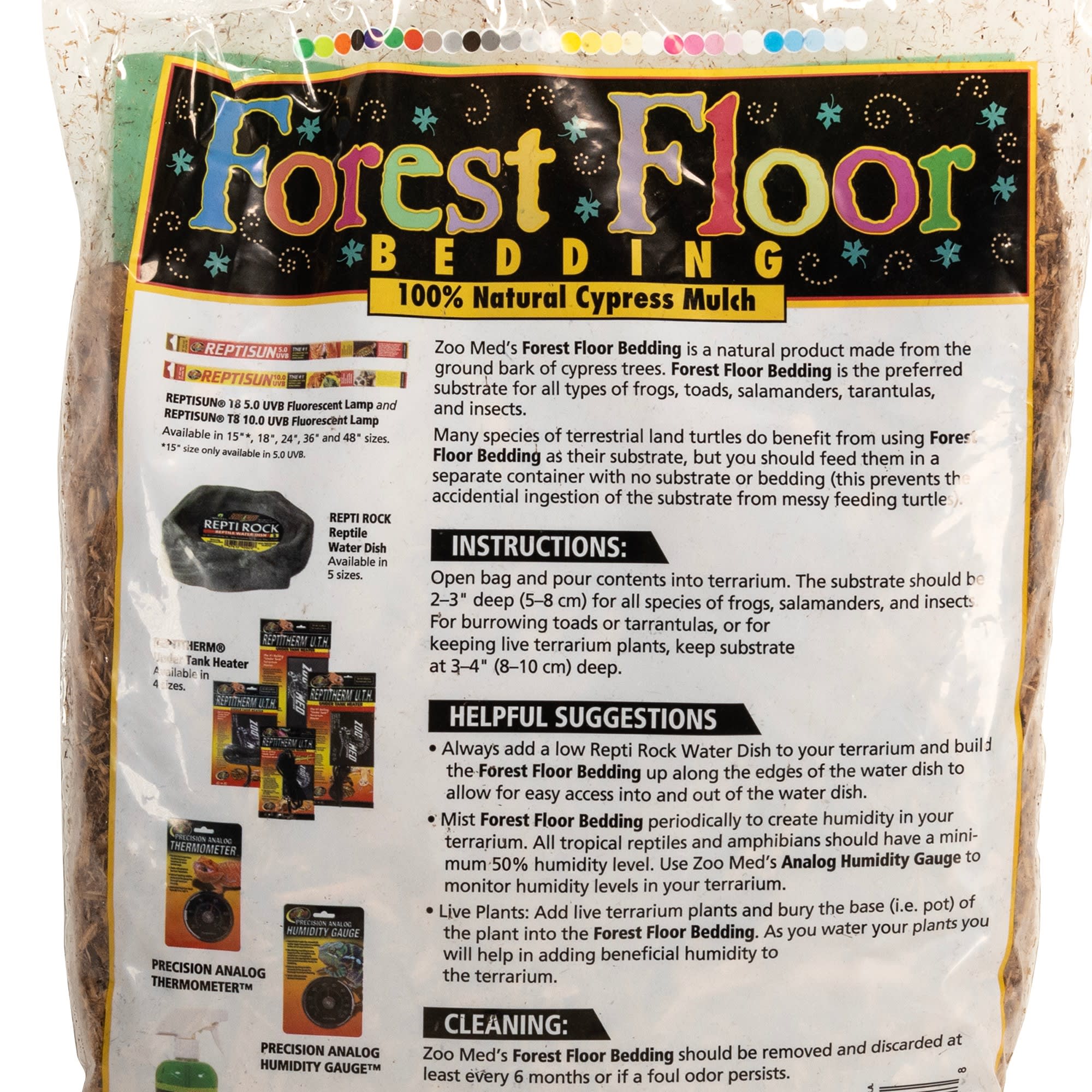 Forest floor hotsell reptile bedding