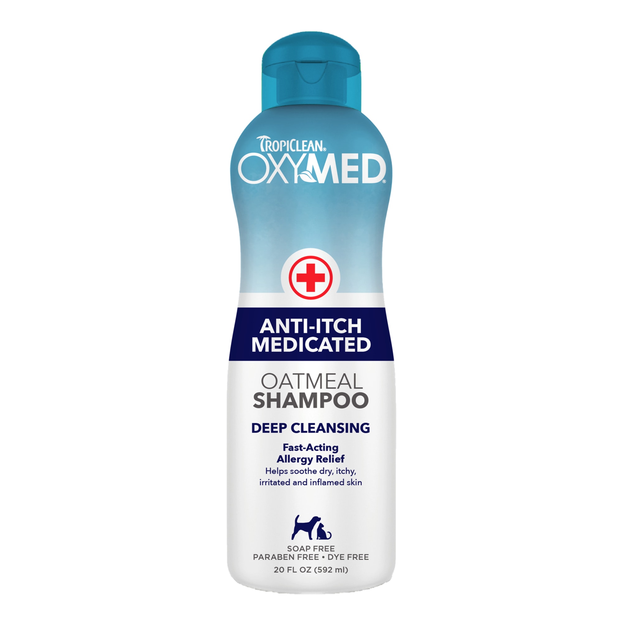 TropiClean OxyMed Oatmeal Shampoo | Petco