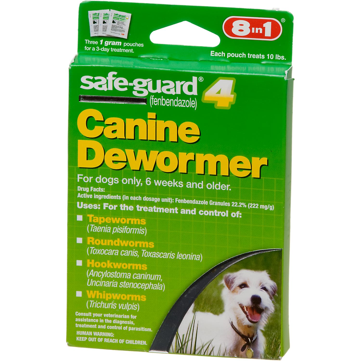 8 In 1 Safe Guard 4 Canine Dewormer For Large Dogs Petco