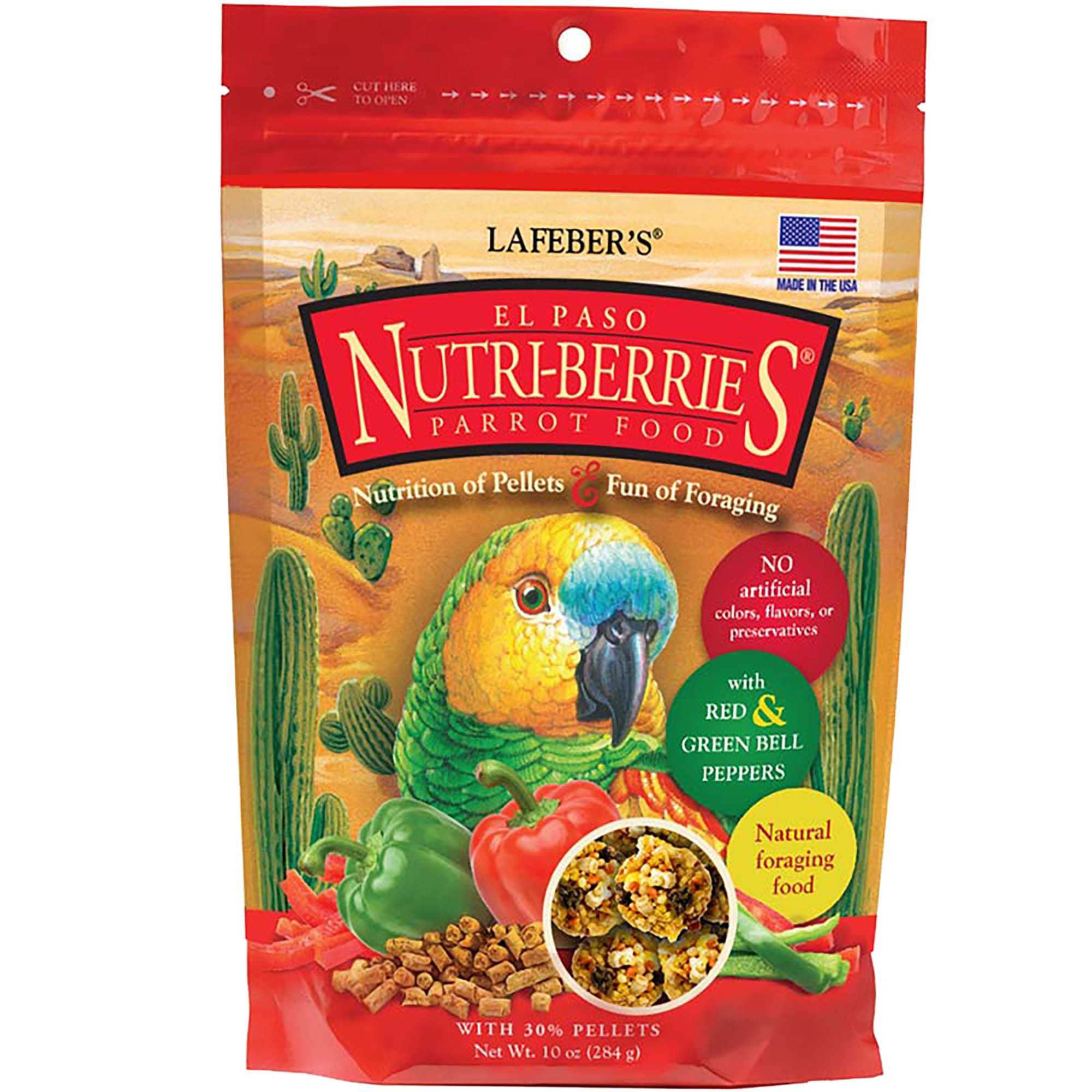 Lafeber El Paso Nutri Berries Parrot Food 3 lbs