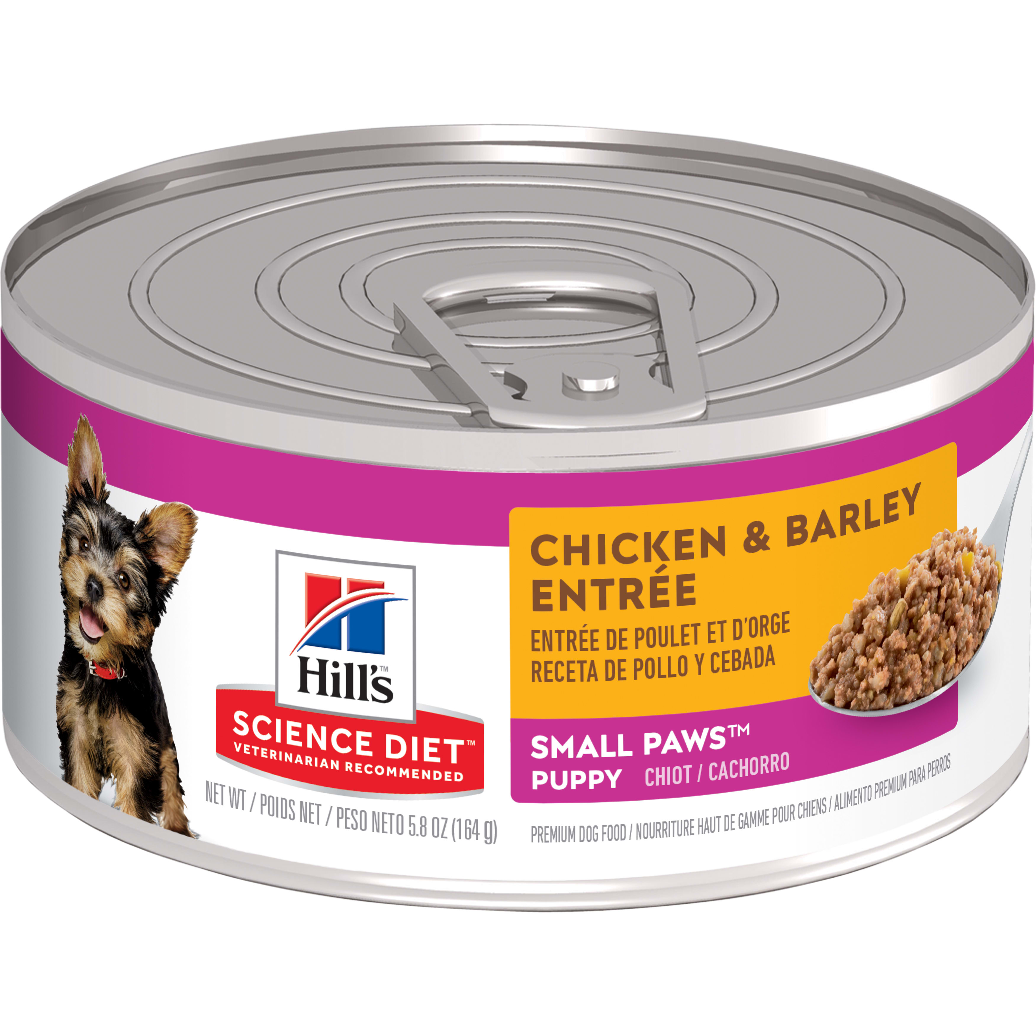 when can you give puppies wet food