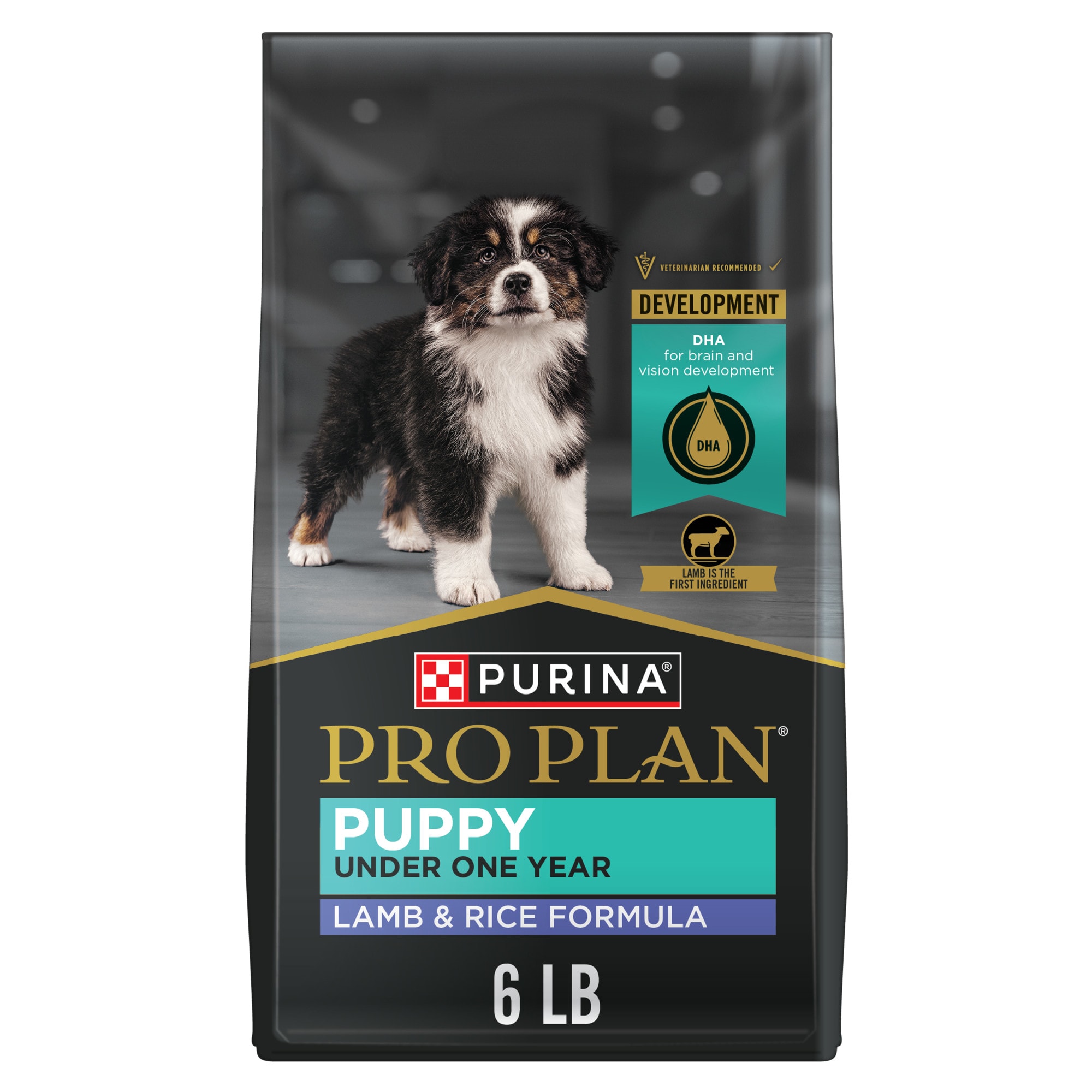 Purina Pro Plan High Protein DHA Lamb Rice Formula Dry Puppy Food 6 lbs