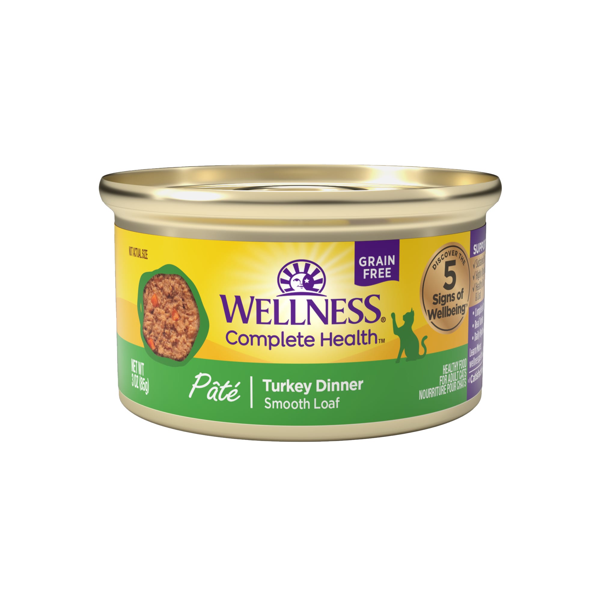 Wellness Complete Health Natural Grain Free Turkey Pate Wet Cat