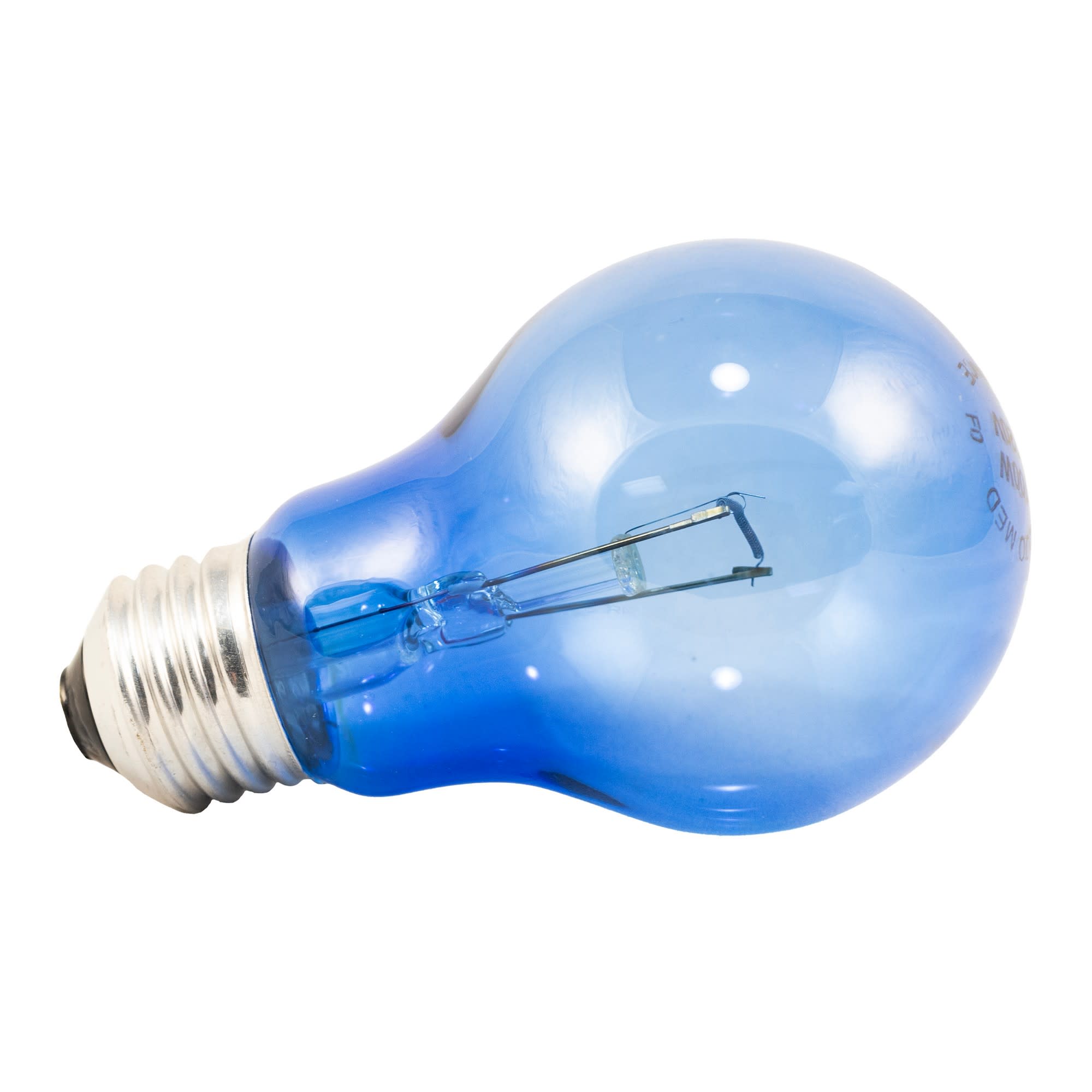 Zoo med blue fashion light bulb