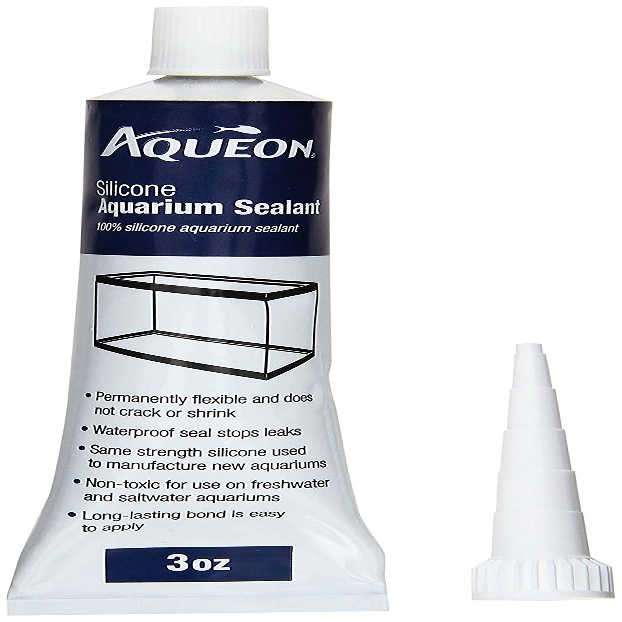 Aanwezigheid bijkeuken Obsessie All-Glass Clear Silicone Aquarium Sealant, 3 oz. | Petco