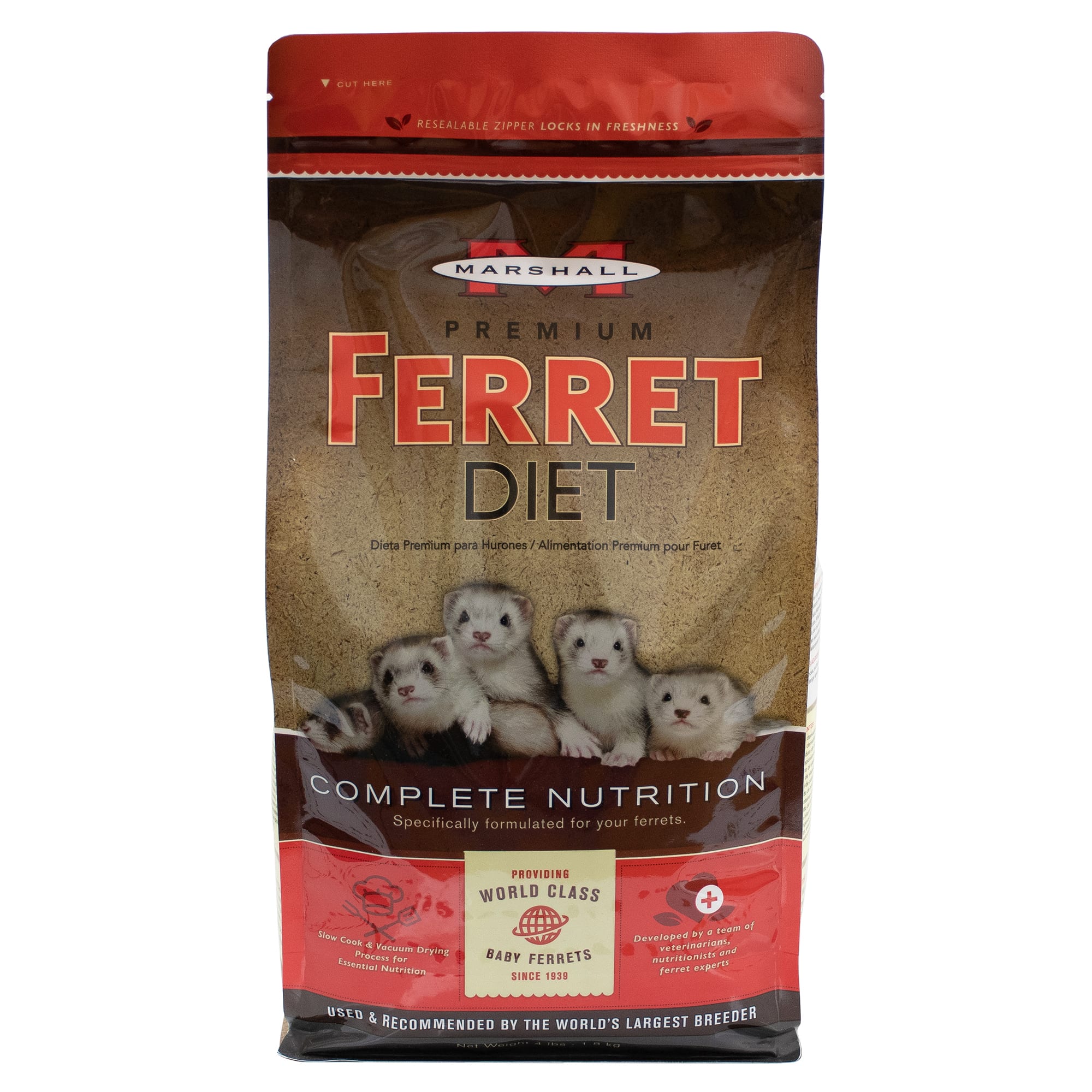 Premium on sale ferret food