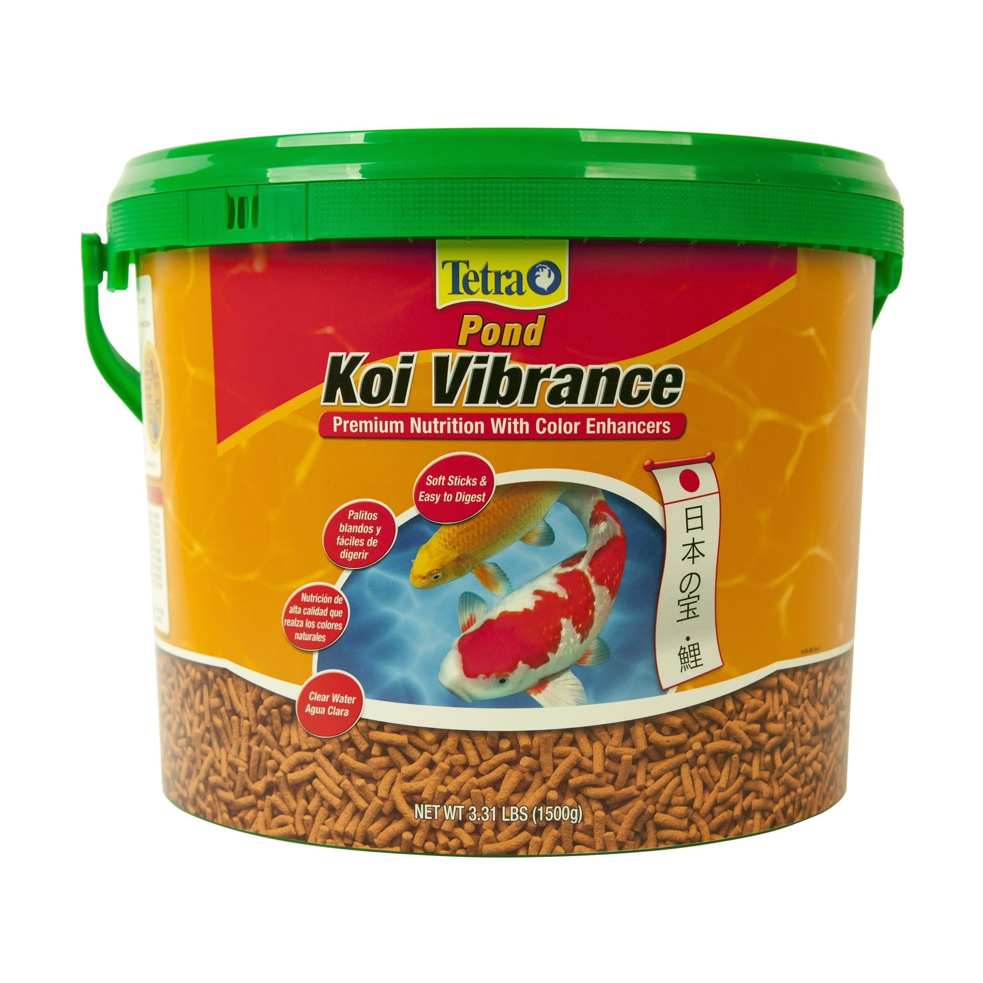 Tetra Koi Vibrance 16.5 pounds Pond Fish Food Sticks in the Pond  Accessories department at