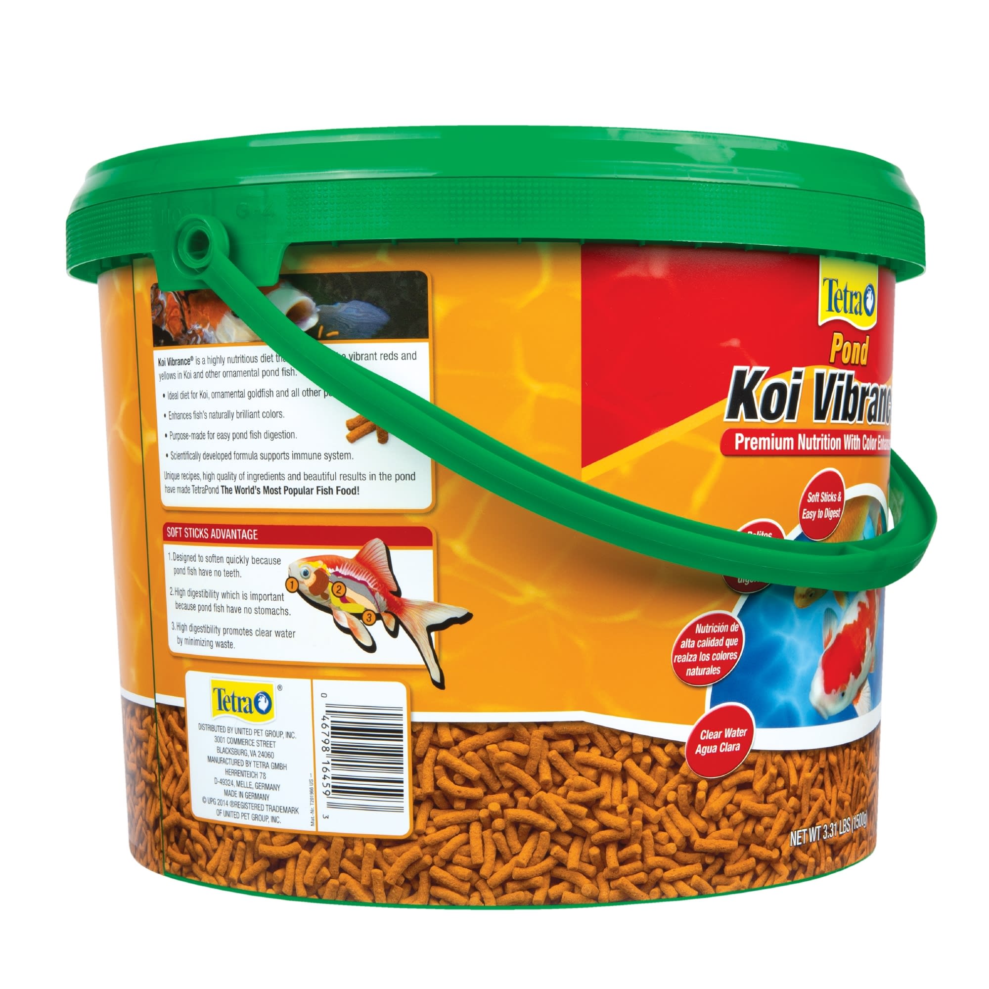 Tetra pond koi hot sale vibrance fish food