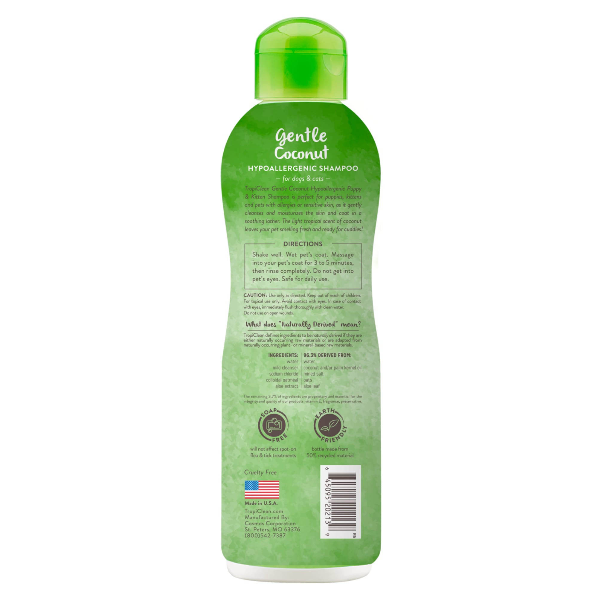 Tropiclean gentle shop coconut puppy shampoo