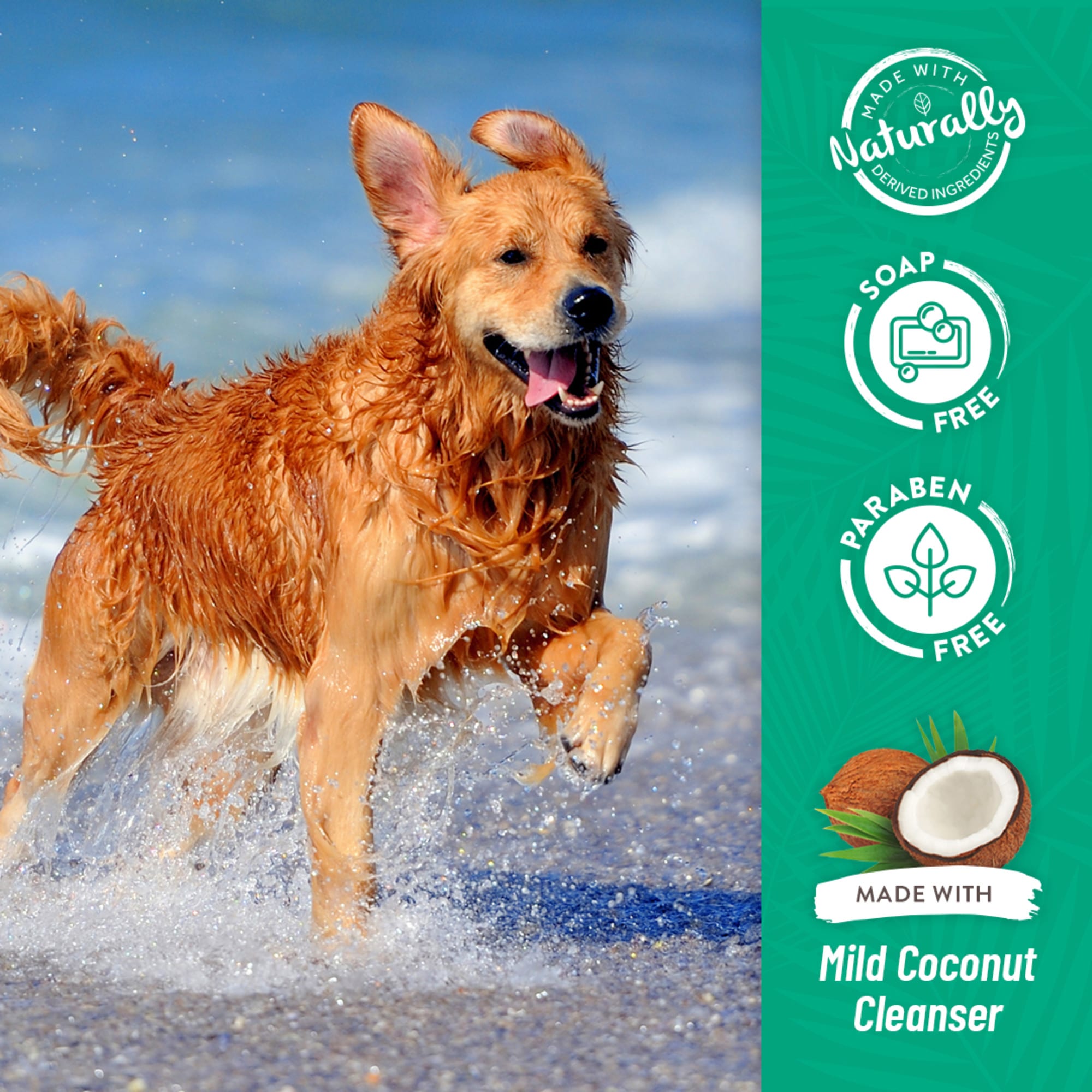 TropiClean Papaya Coconut Luxury 2 in 1 Shampoo and Conditioner