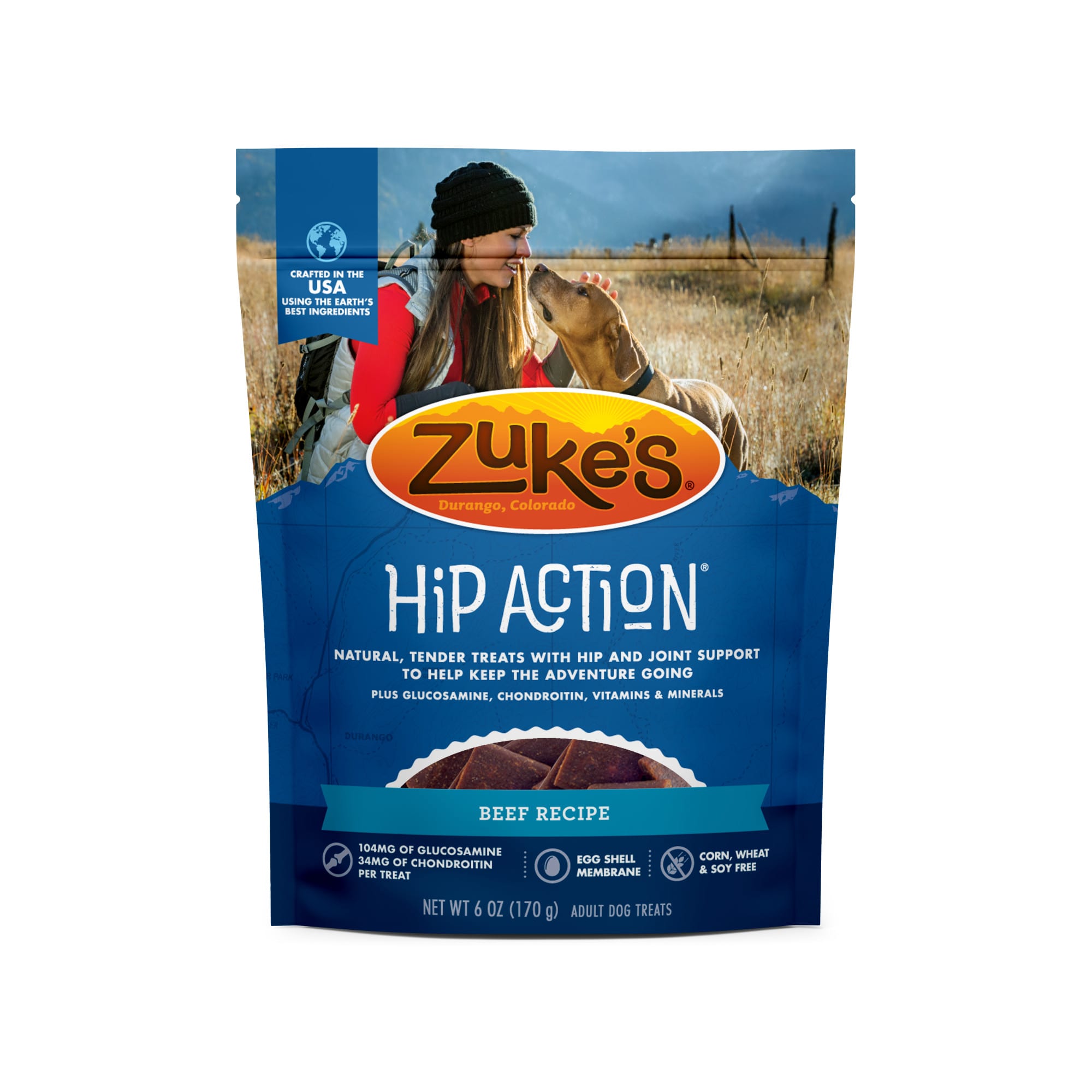 Zuke s Hip Action Hip Joint Soft and Chewy Natural Beef Recipe