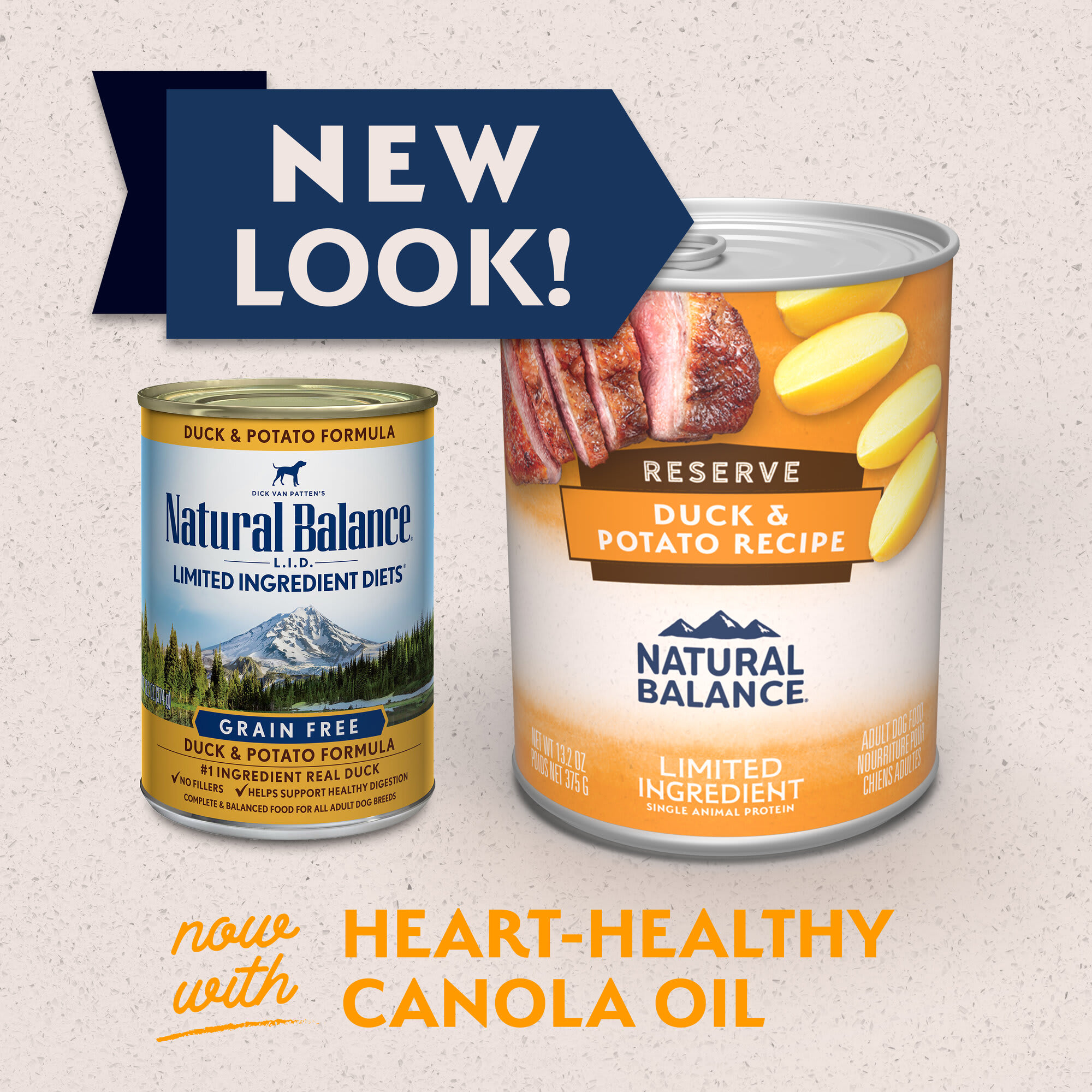 Natural balance lid canned dog sale food
