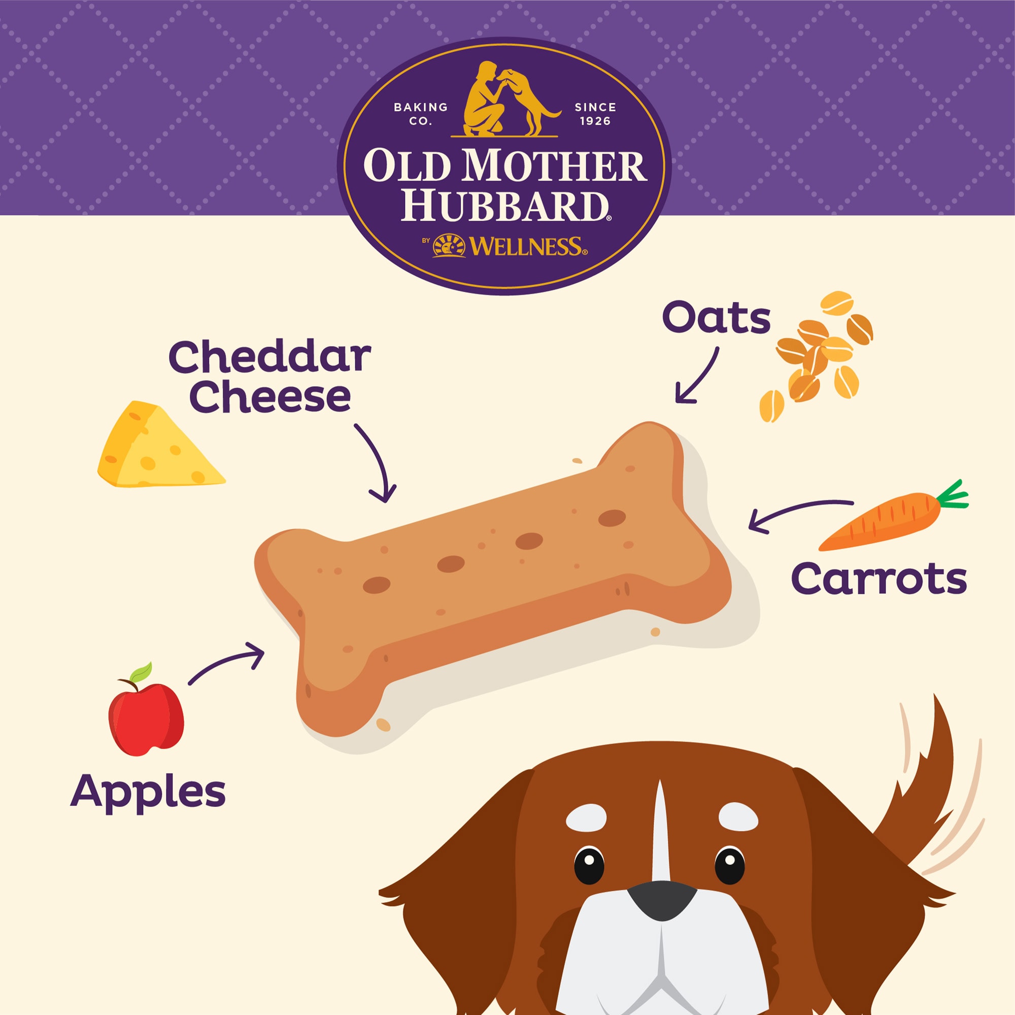 Old Mother Hubbard Crunchy Classic Natural Bac N Cheez Dog