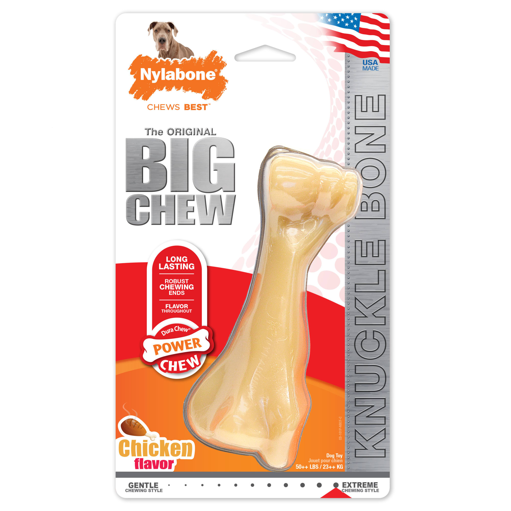 Nylabone dura hotsell chew large