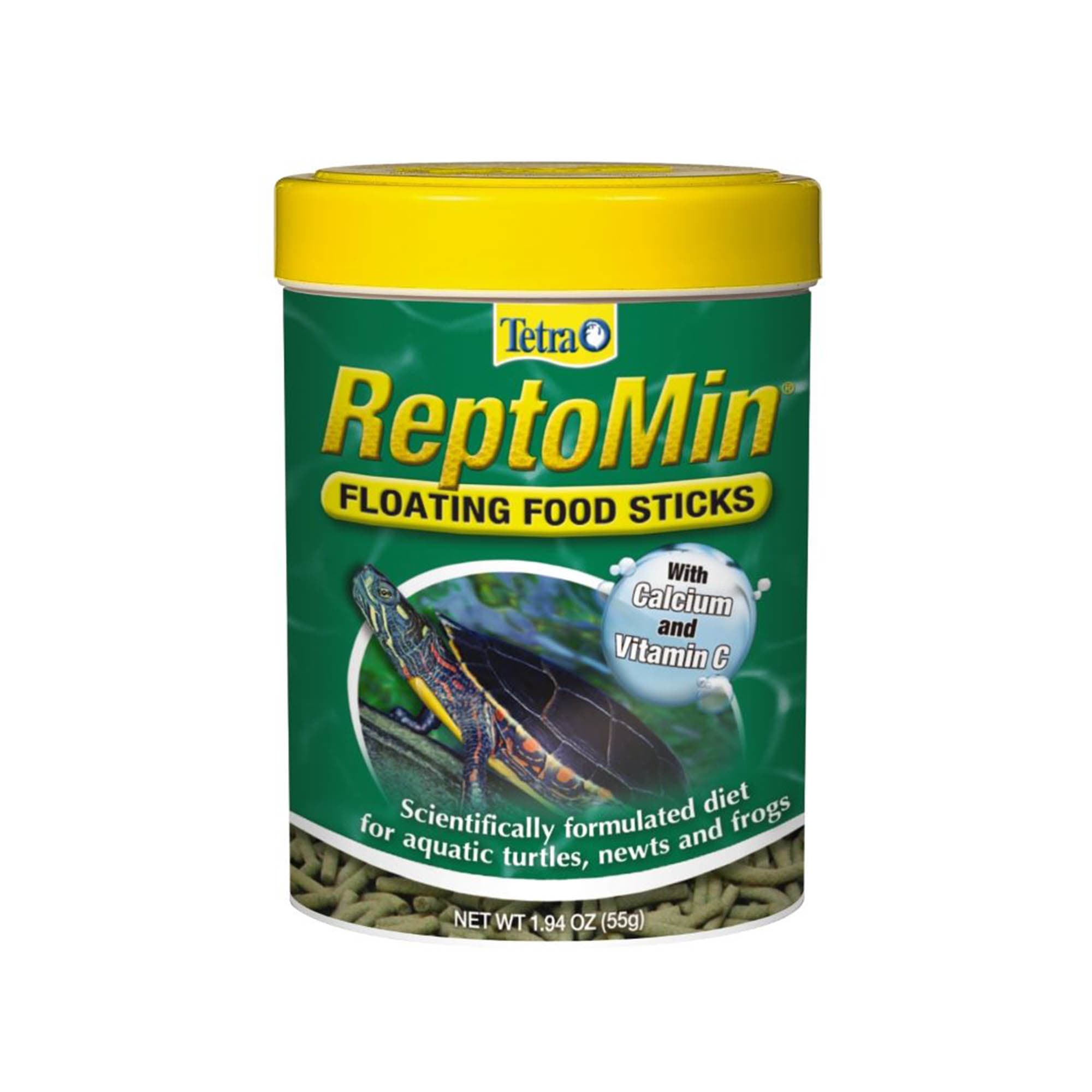 Tetra ReptoMin Floating Sticks 3.7oz Aquatic Turtle Newt Frog Food NEW