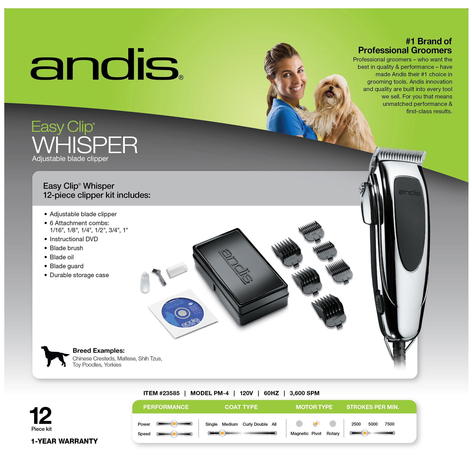 Andis whisper best sale