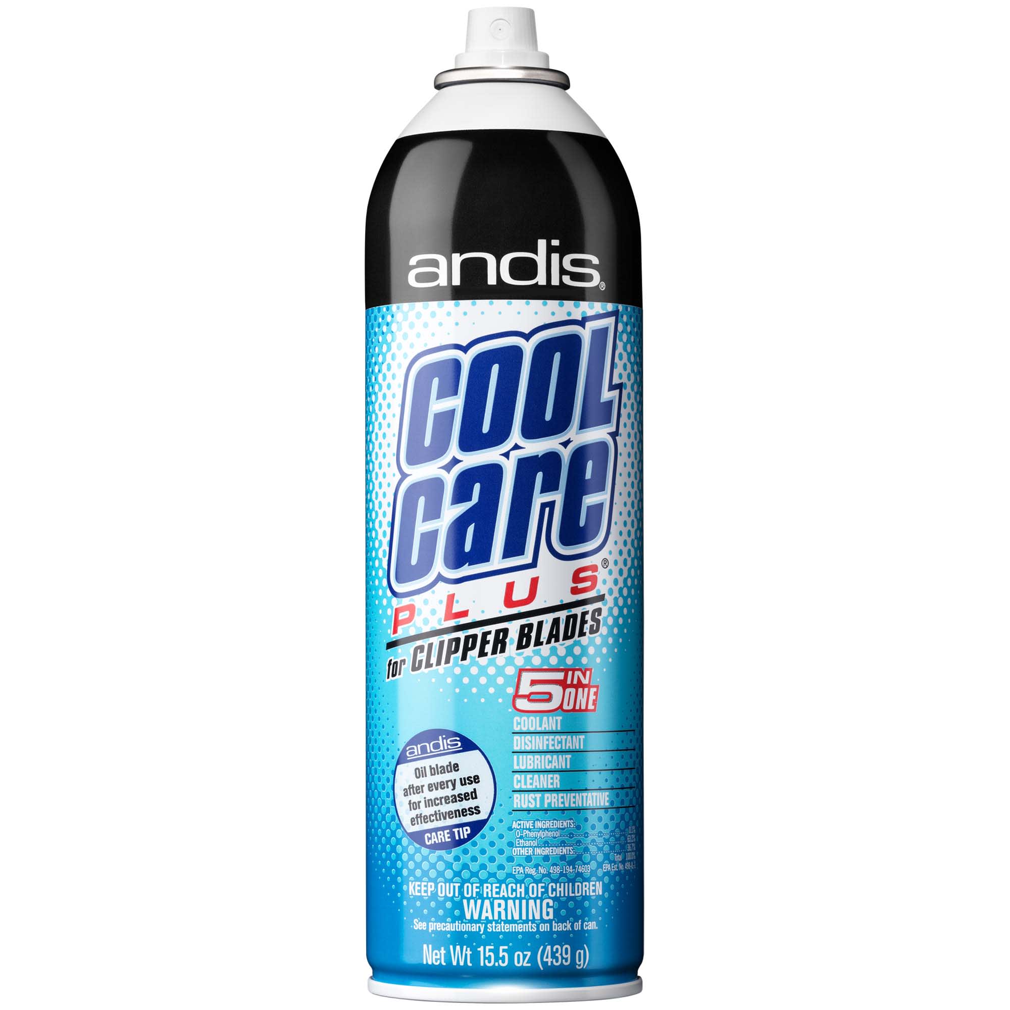 Andis CLIPPER BLADE COOL CARE PLUS SPRAY&WASH&OIL&BRUSH SET Cleaner,Coolant,Lube