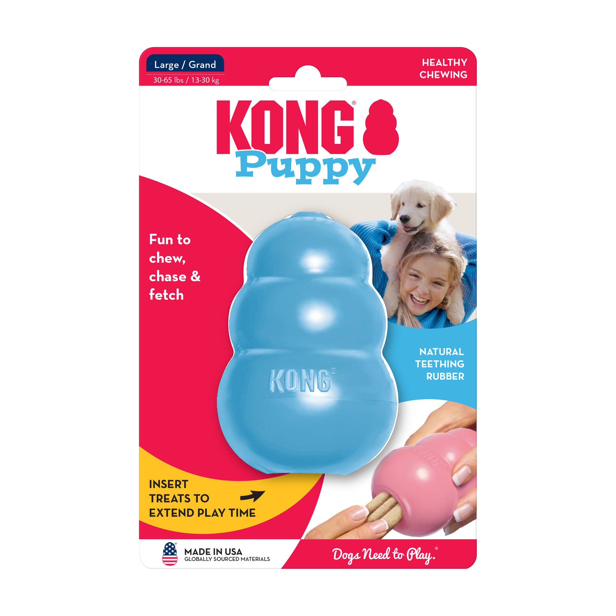 Kong Puppy Treat Stuffing Chew Toy X-Small