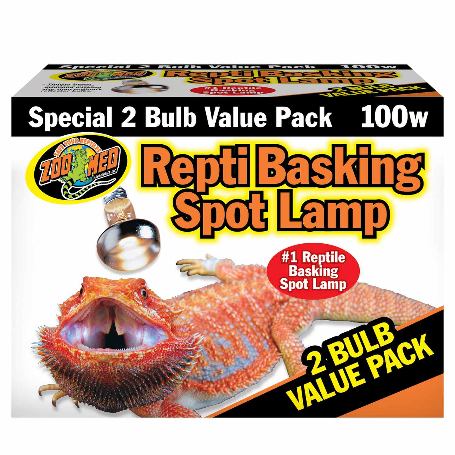 Zoomed 100w basking on sale bulb