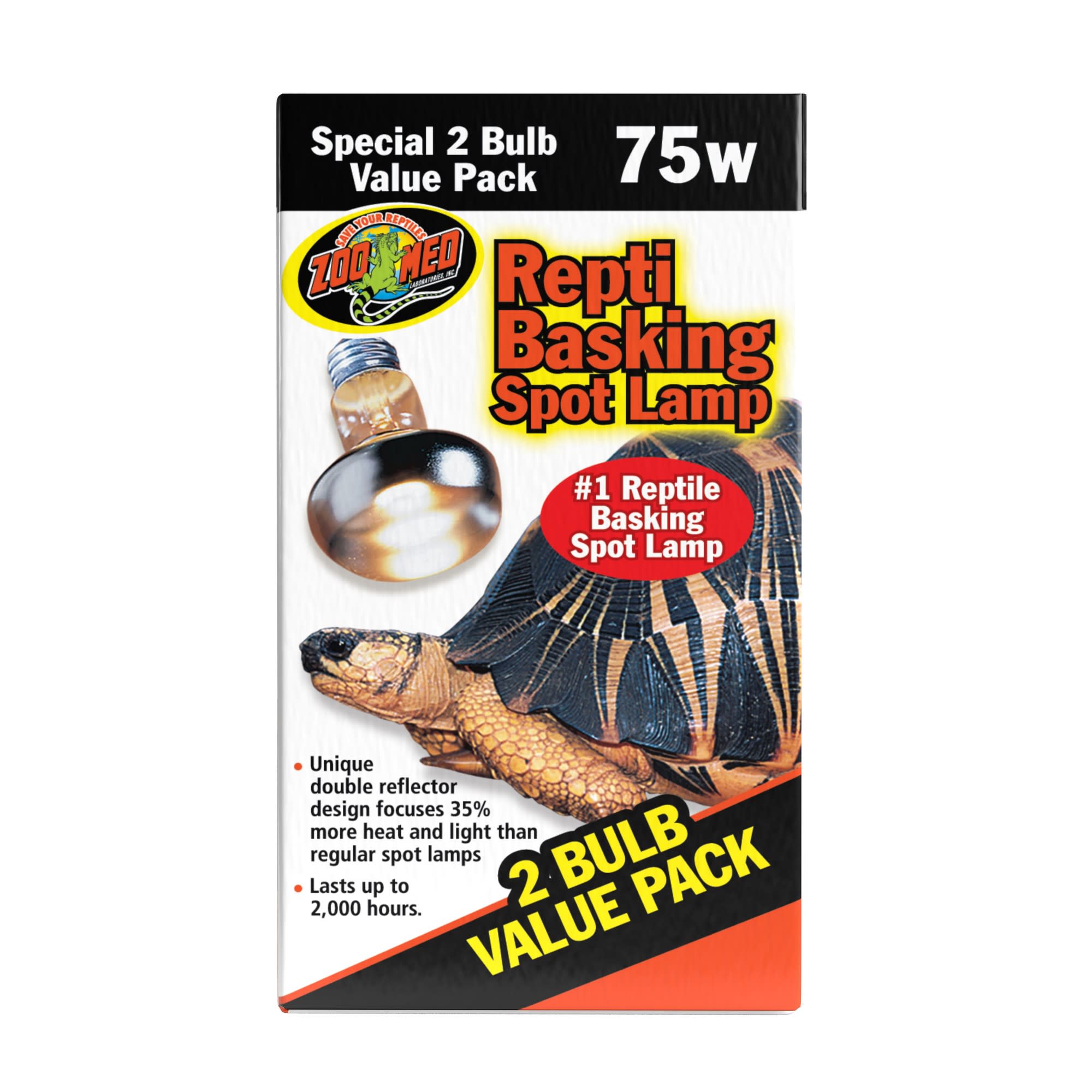 Zoo Med Repti Basking Spot Lamp Value Pack 100 Watts Petco