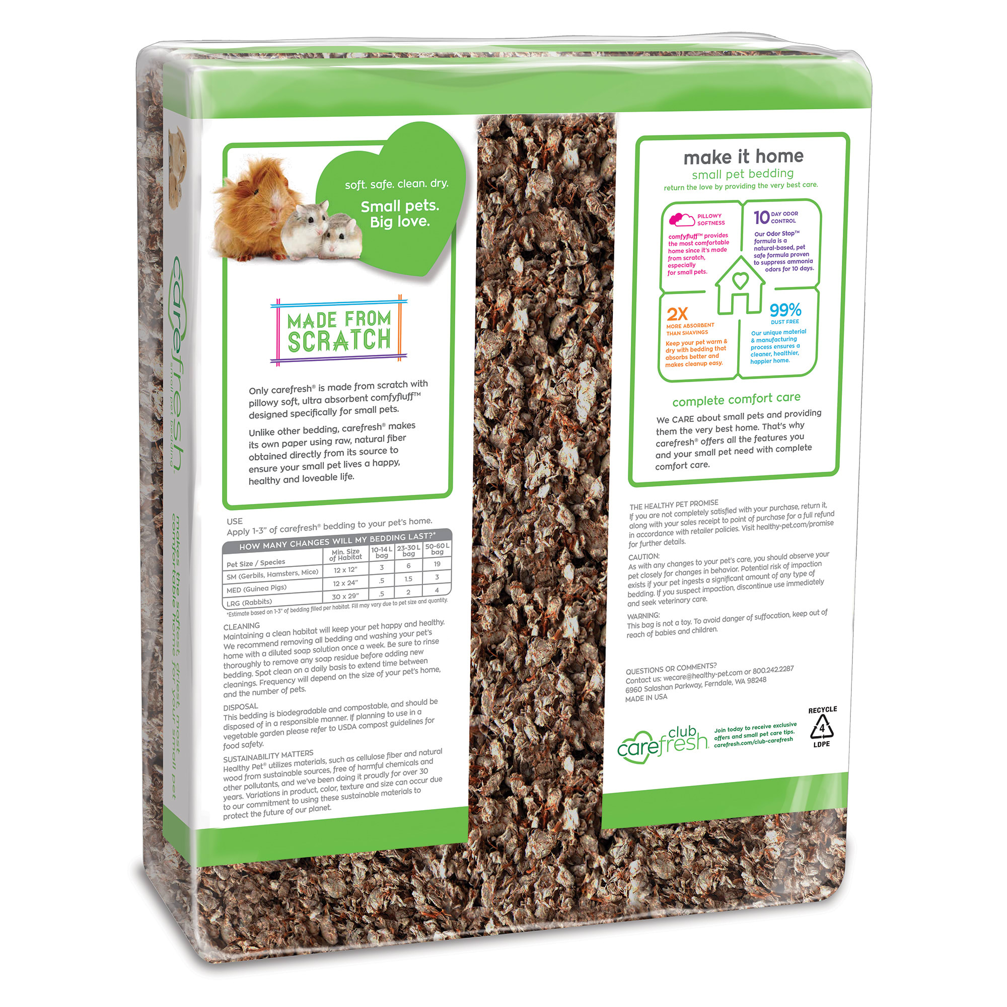 Carefresh 2024 gerbil bedding