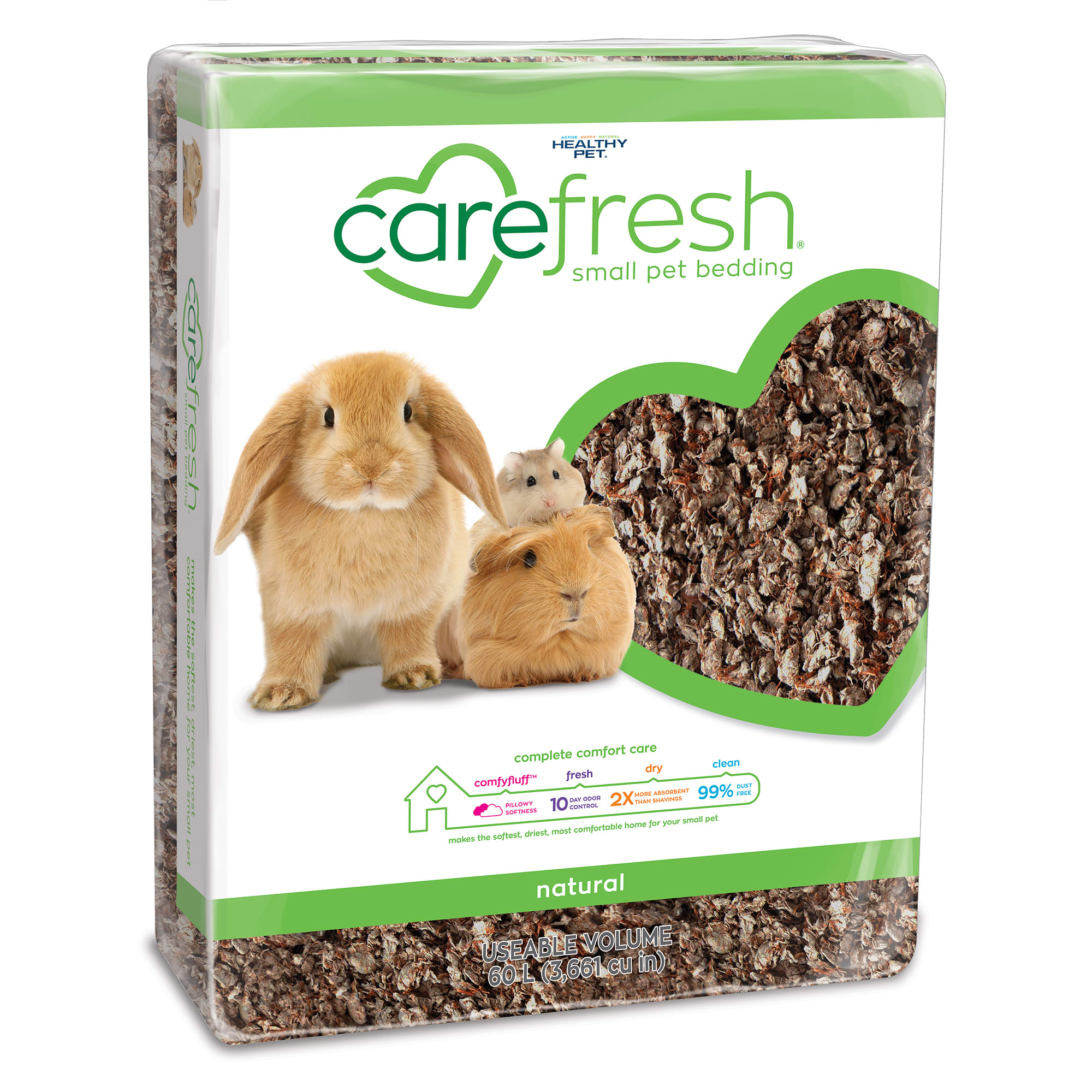 Carefresh Natural Small Pet Bedding, 60 