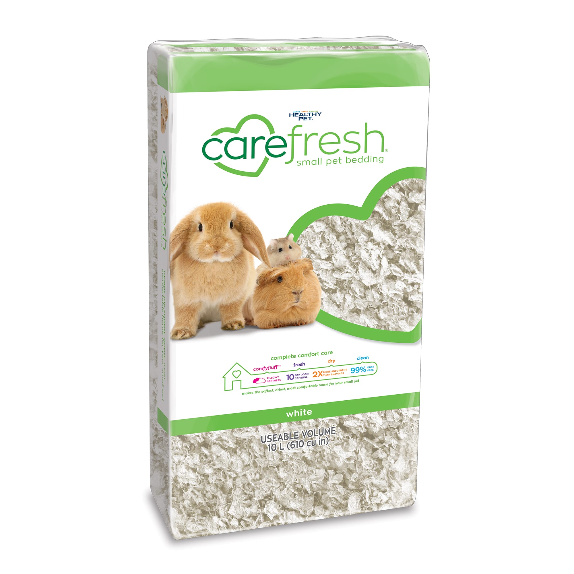 UPC 066380004182 product image for Carefresh White Small Pet Bedding, 10 Liter | upcitemdb.com