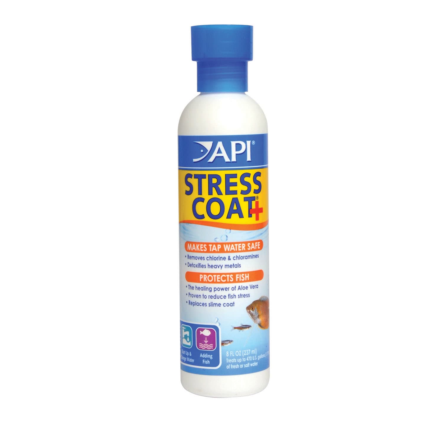 UPC 317163080856 product image for API Stress Coat Aquarium Water Conditioner, 8 oz., 8 FZ | upcitemdb.com