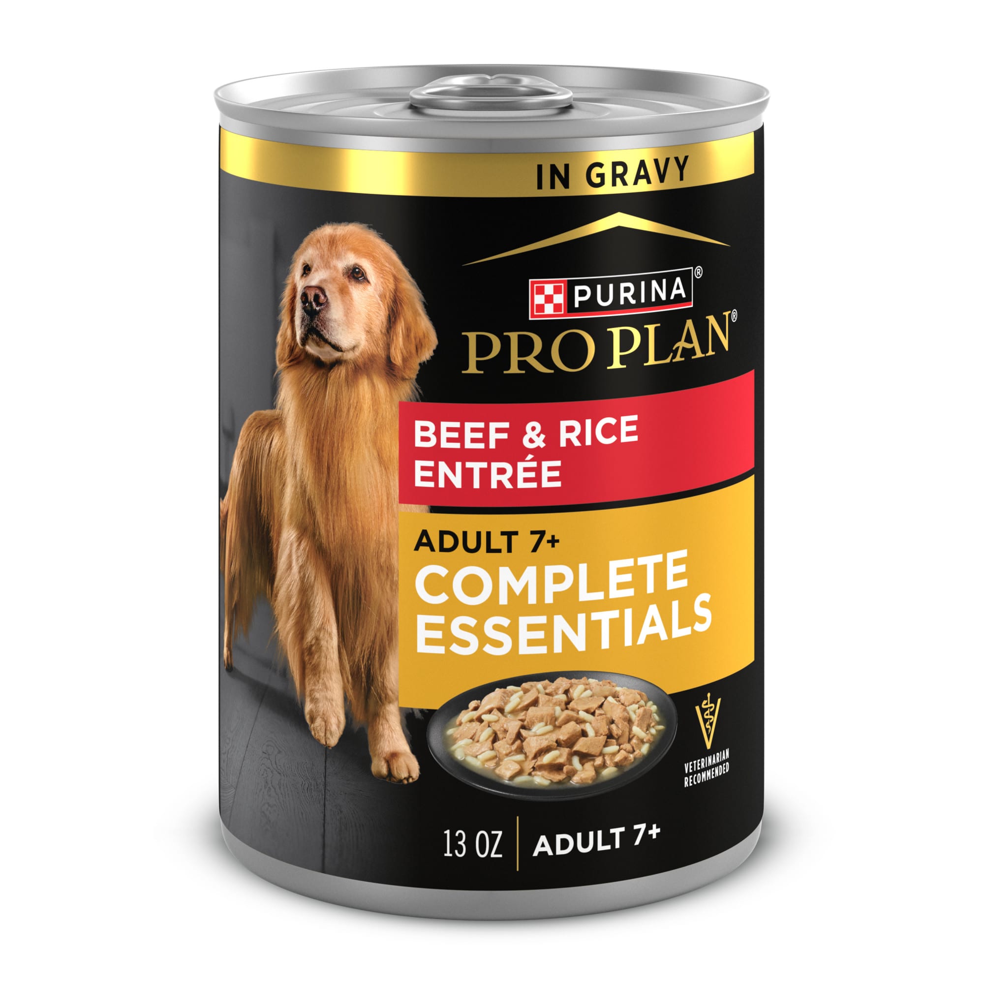 Purina Pro Plan Senior Beef & Rice High Protein Wet Dog Food