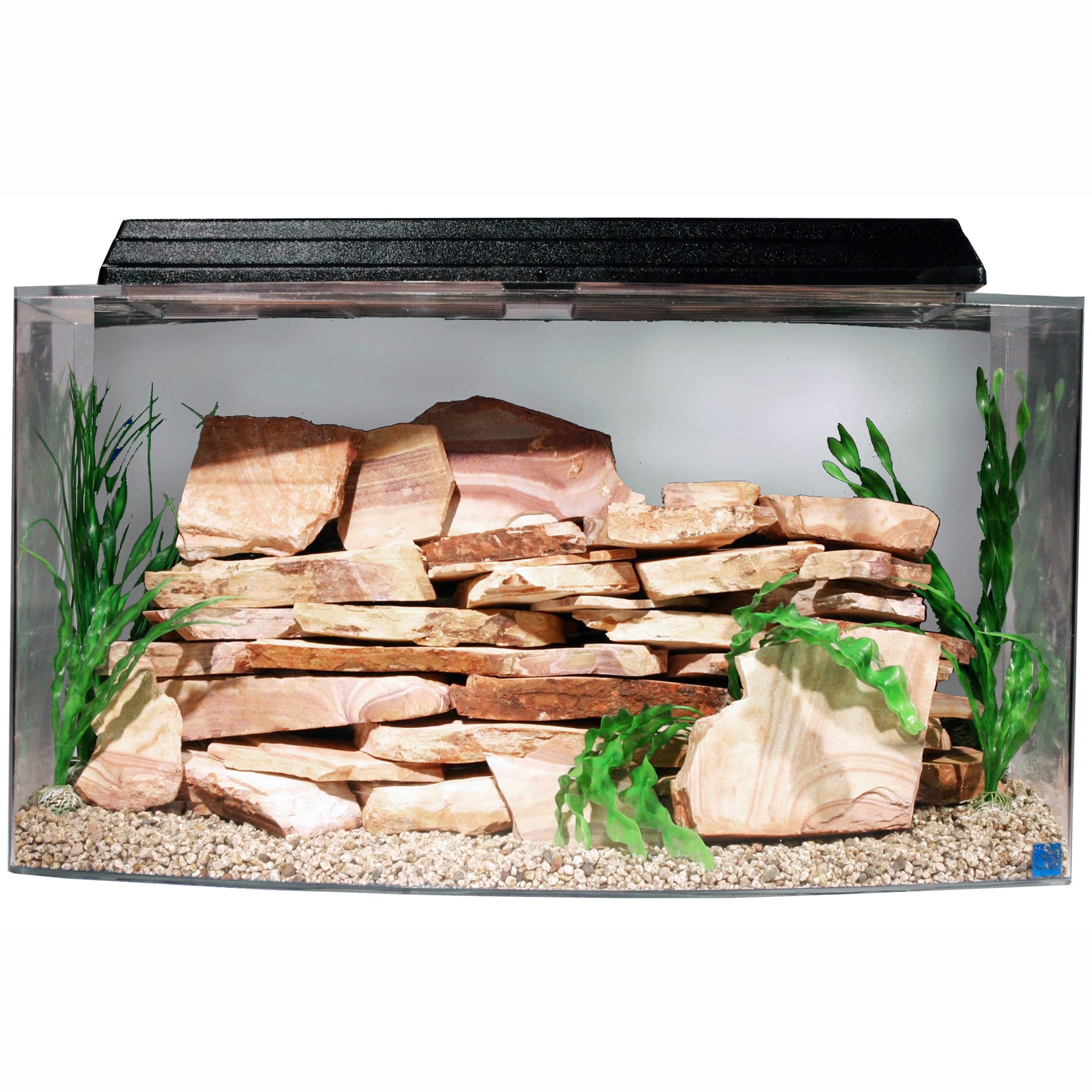 46 gallon bow front aquarium hood