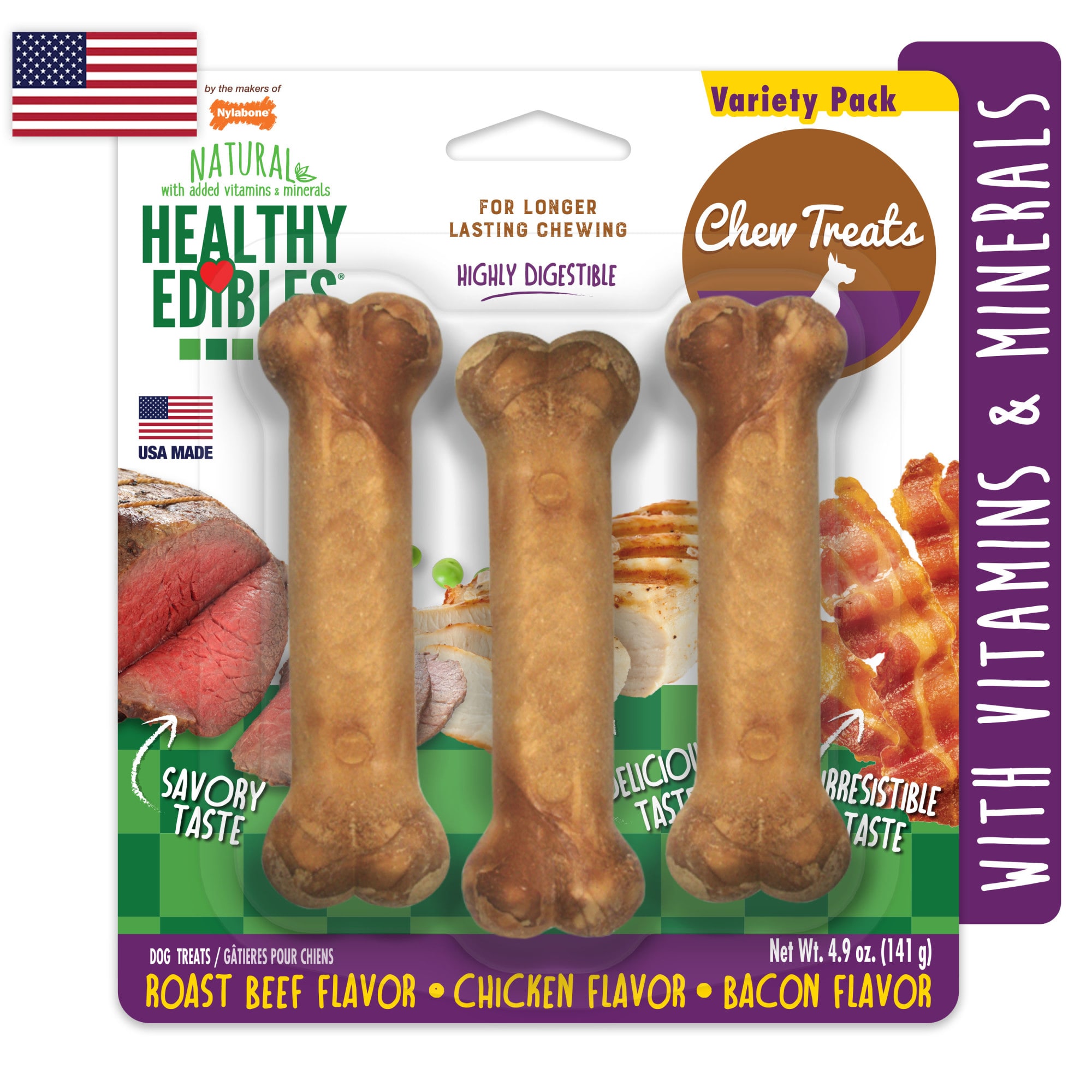 Nylabone store variety pack