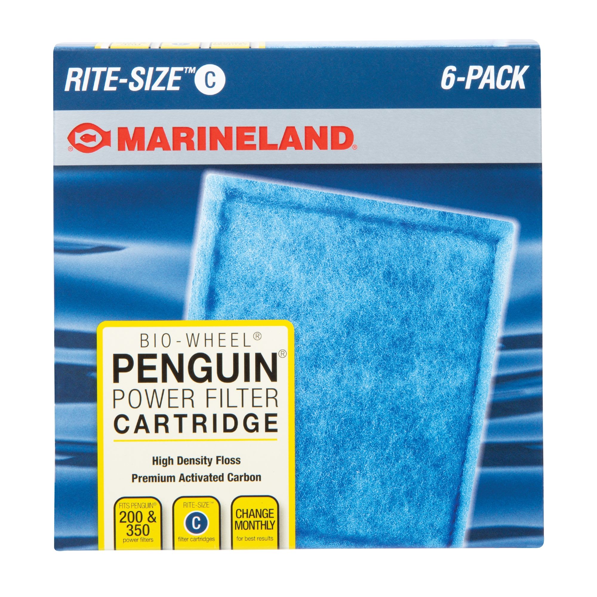 BULK BOX 24 Marineland Rite-Size C Cartridge for Penguin 170/200/330/350 