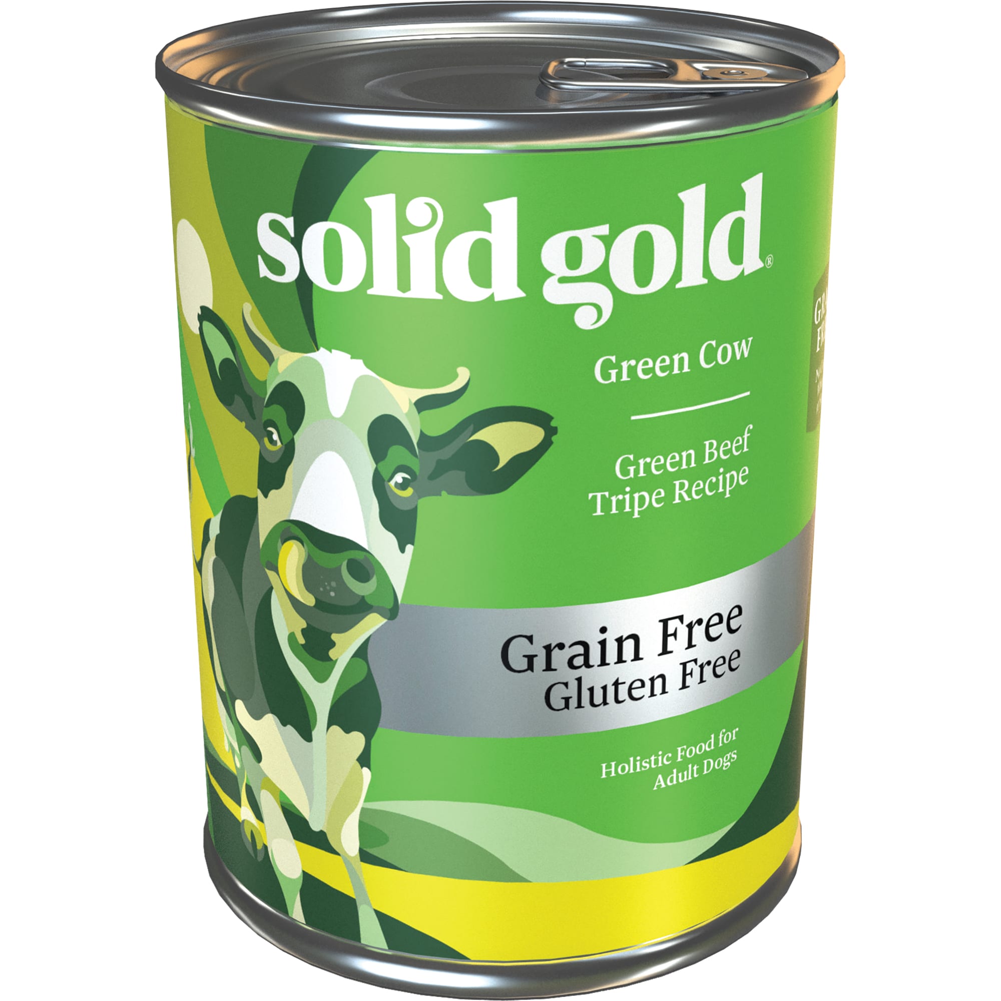 solid gold green cow
