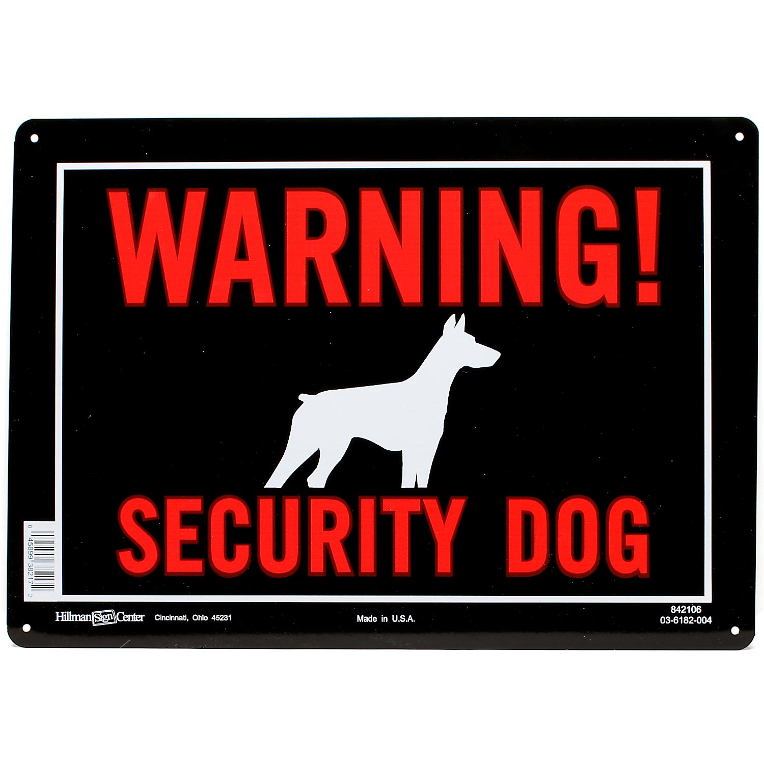 Warning 24hr by Chow Chow 24 Hour Security Dog Sign SP585 