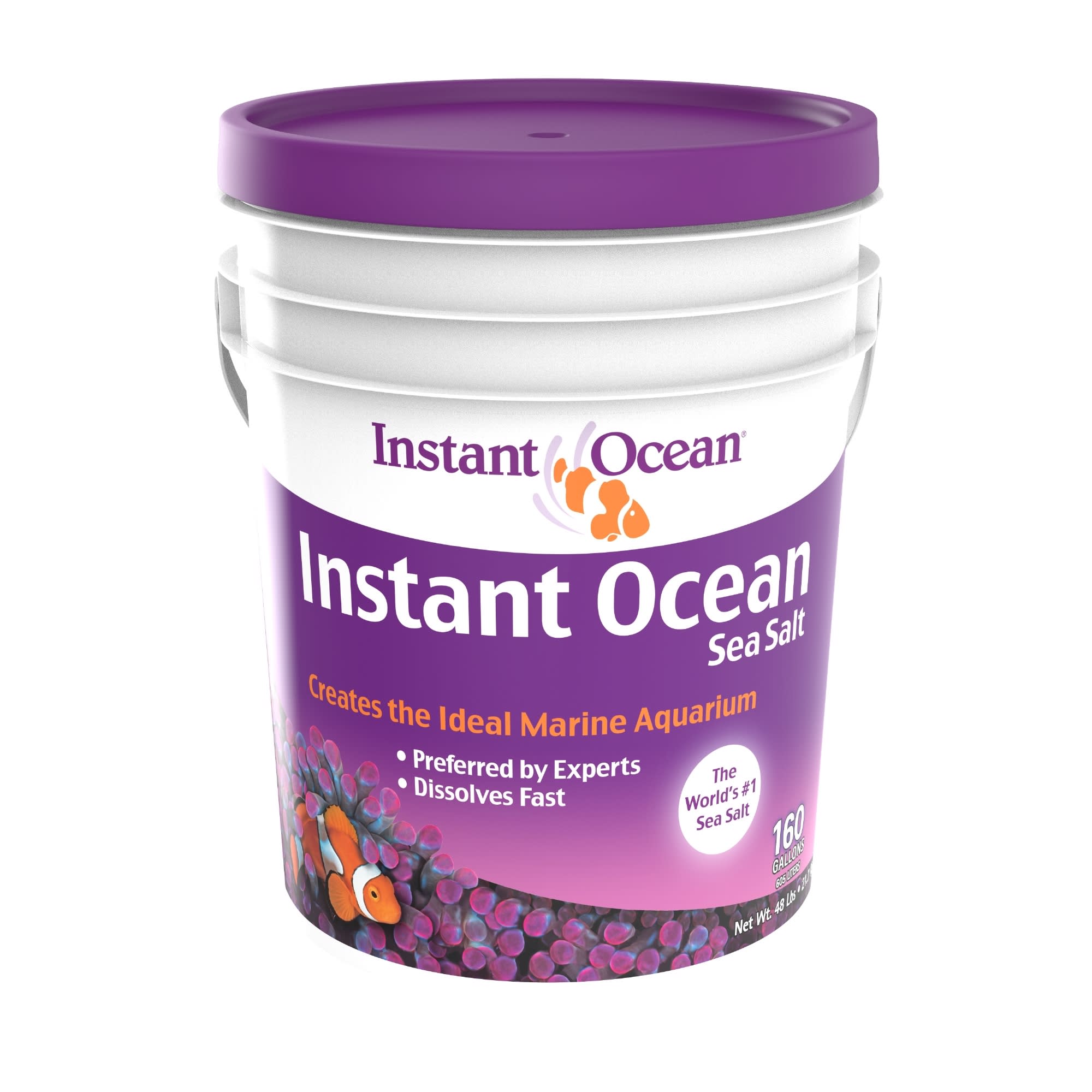 Instant Ocean Marine Fast Dissolving Sea Salt, 46 lbs.