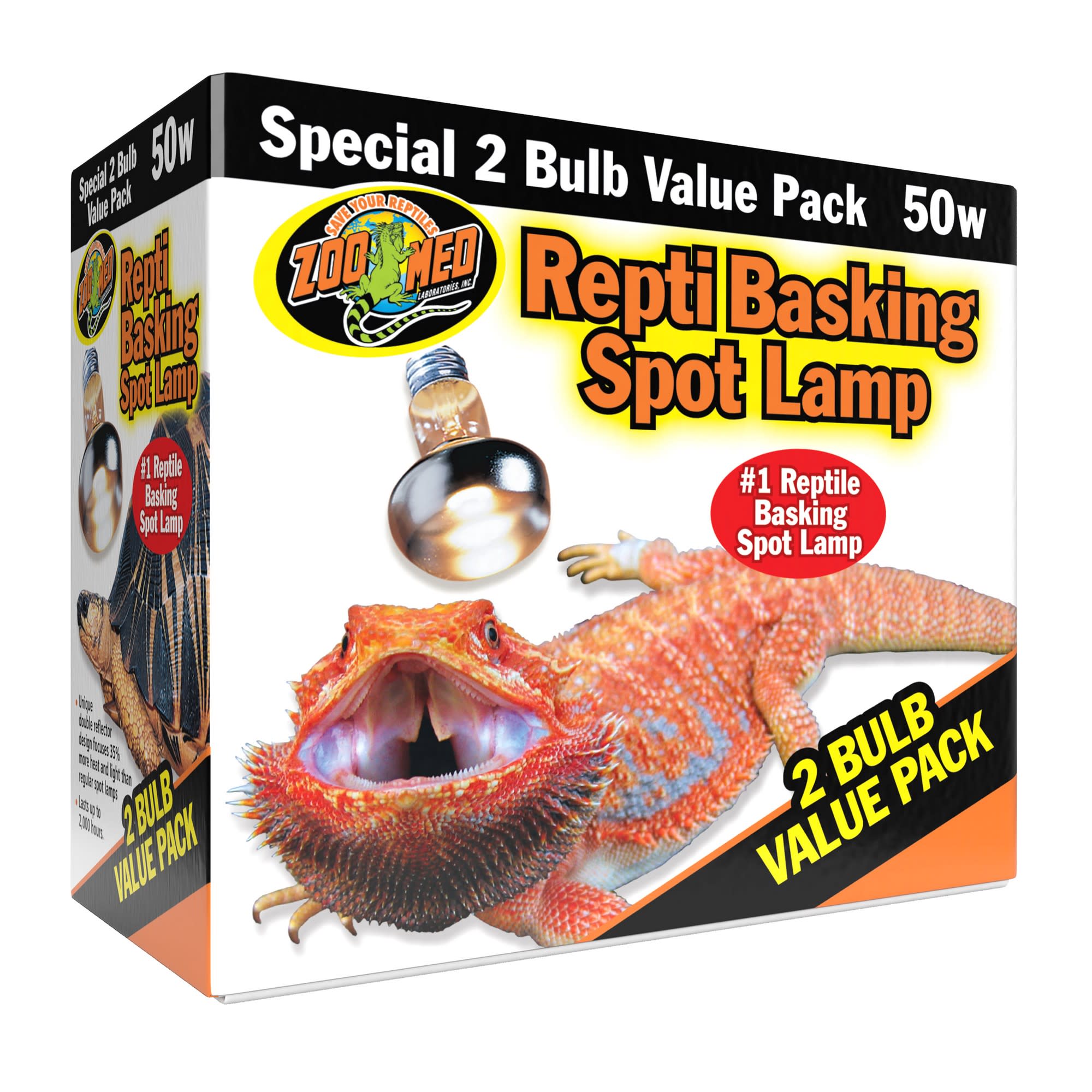 Zoo Med Repti Basking Spot Lamp Value Pack 100 Watts Petco