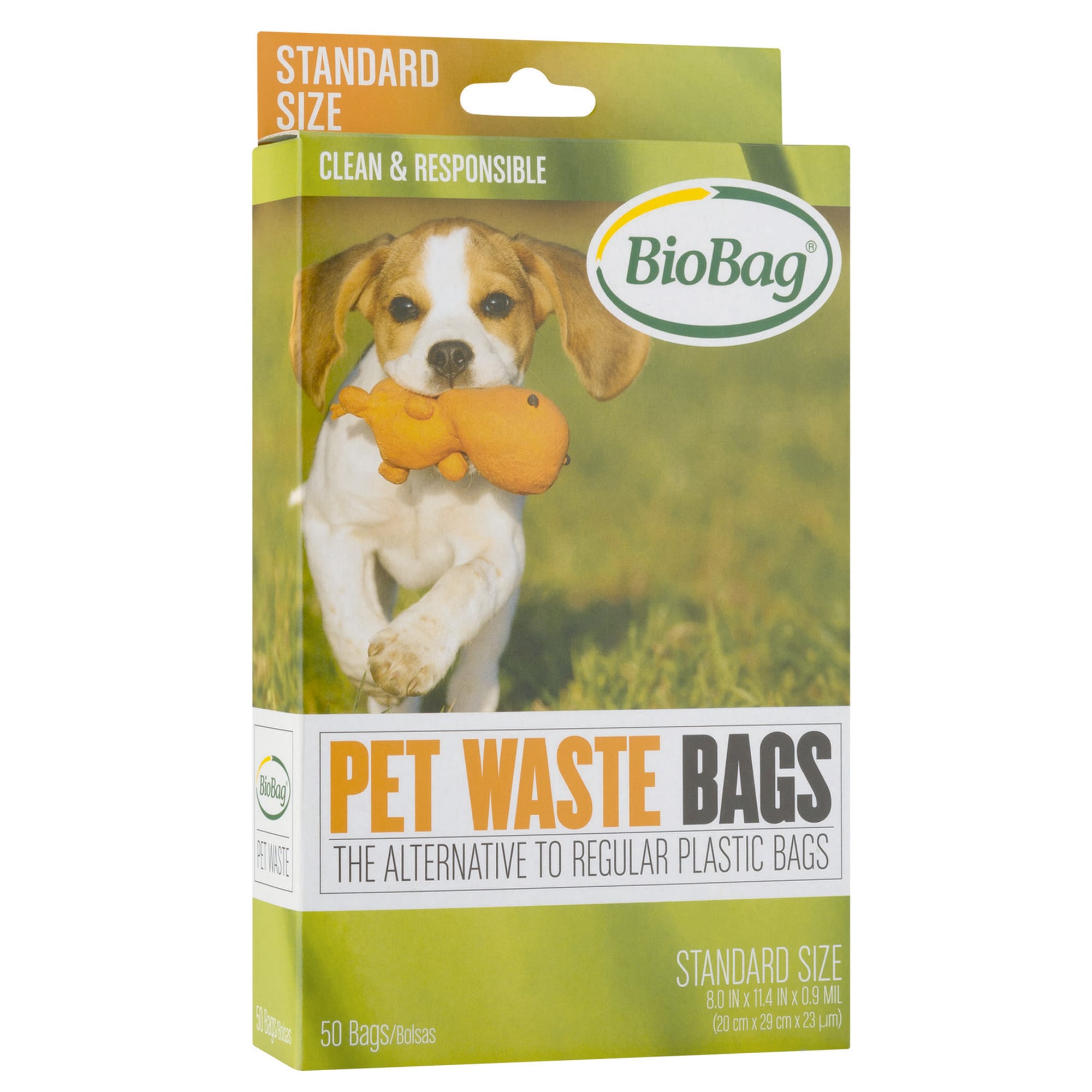Schildknaap Veeg Verkeerd BioBag USA Standard Pet Waste Bags, 50 Count | Petco