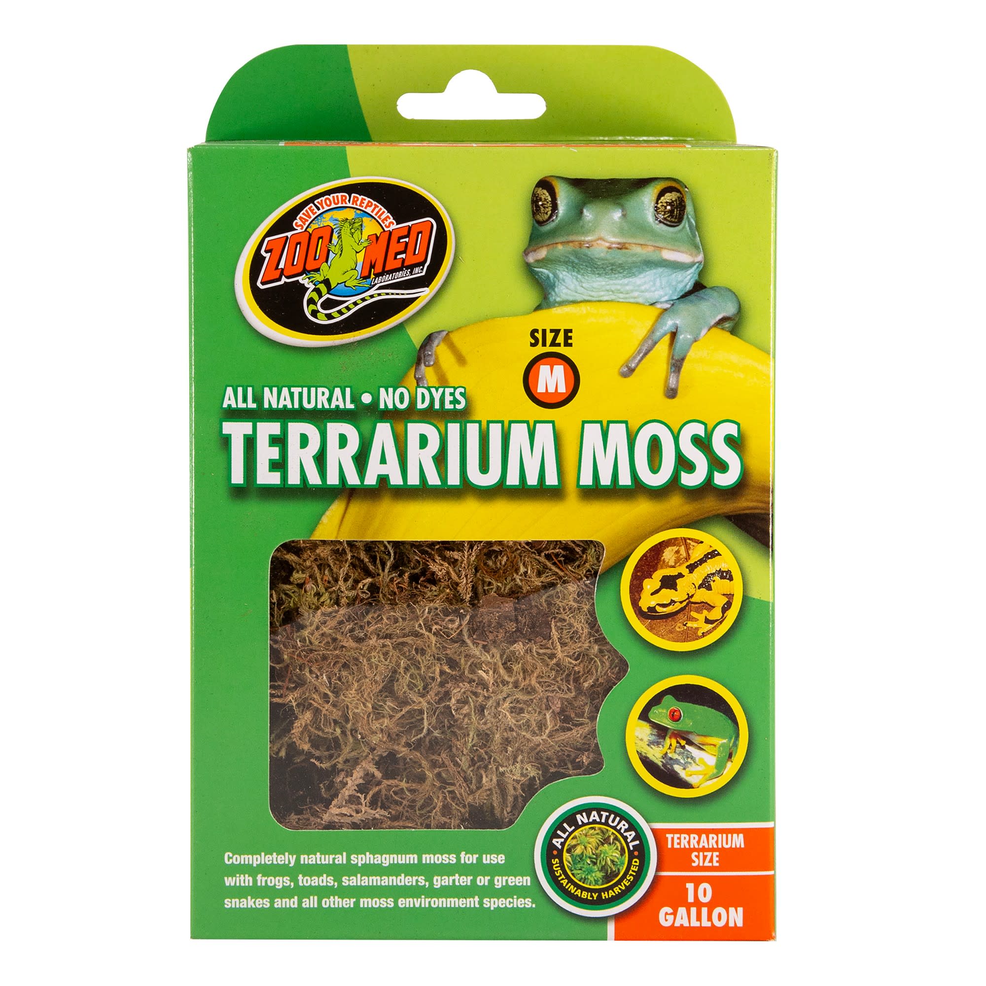 ALL NATURAL LIVING FROG MOSS