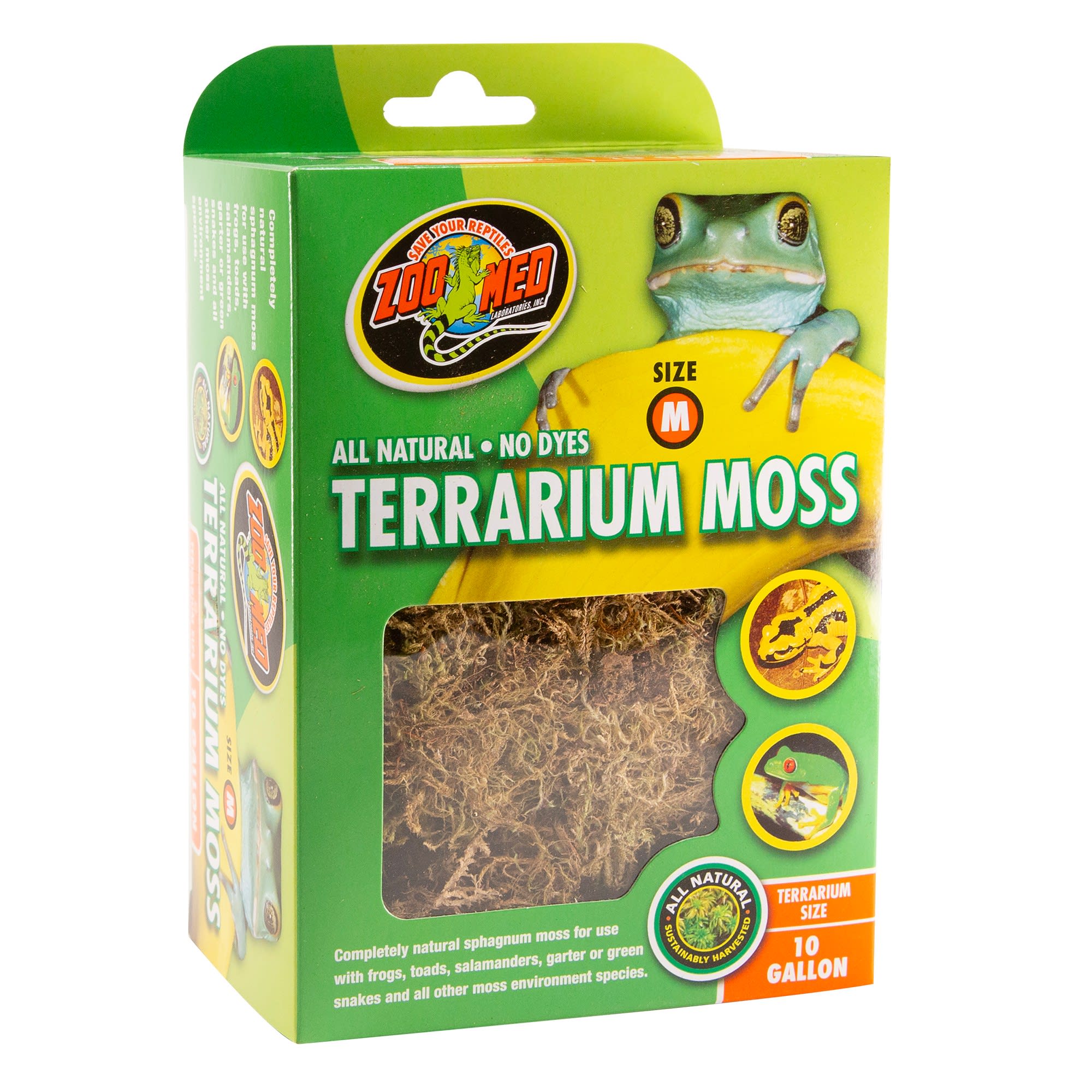 Zoo Med All Natural Reptile Terrarium Moss Substrate | Petco