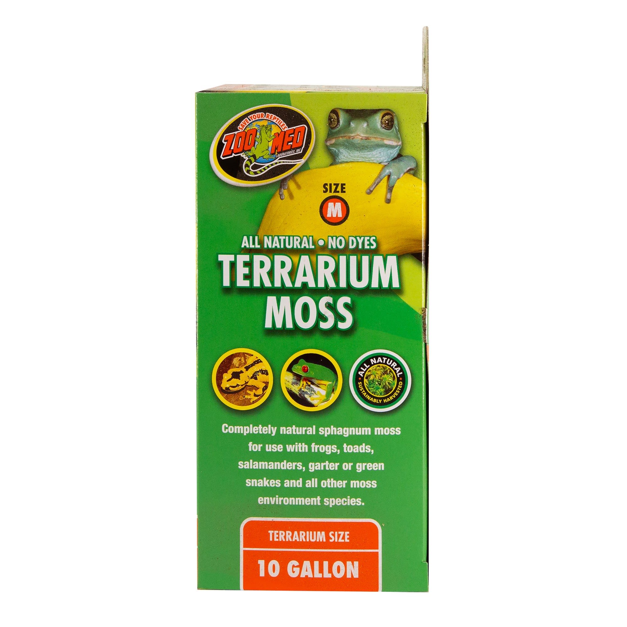 4-Quart Flukers 36000 Green Reptile Terrarium Moss 