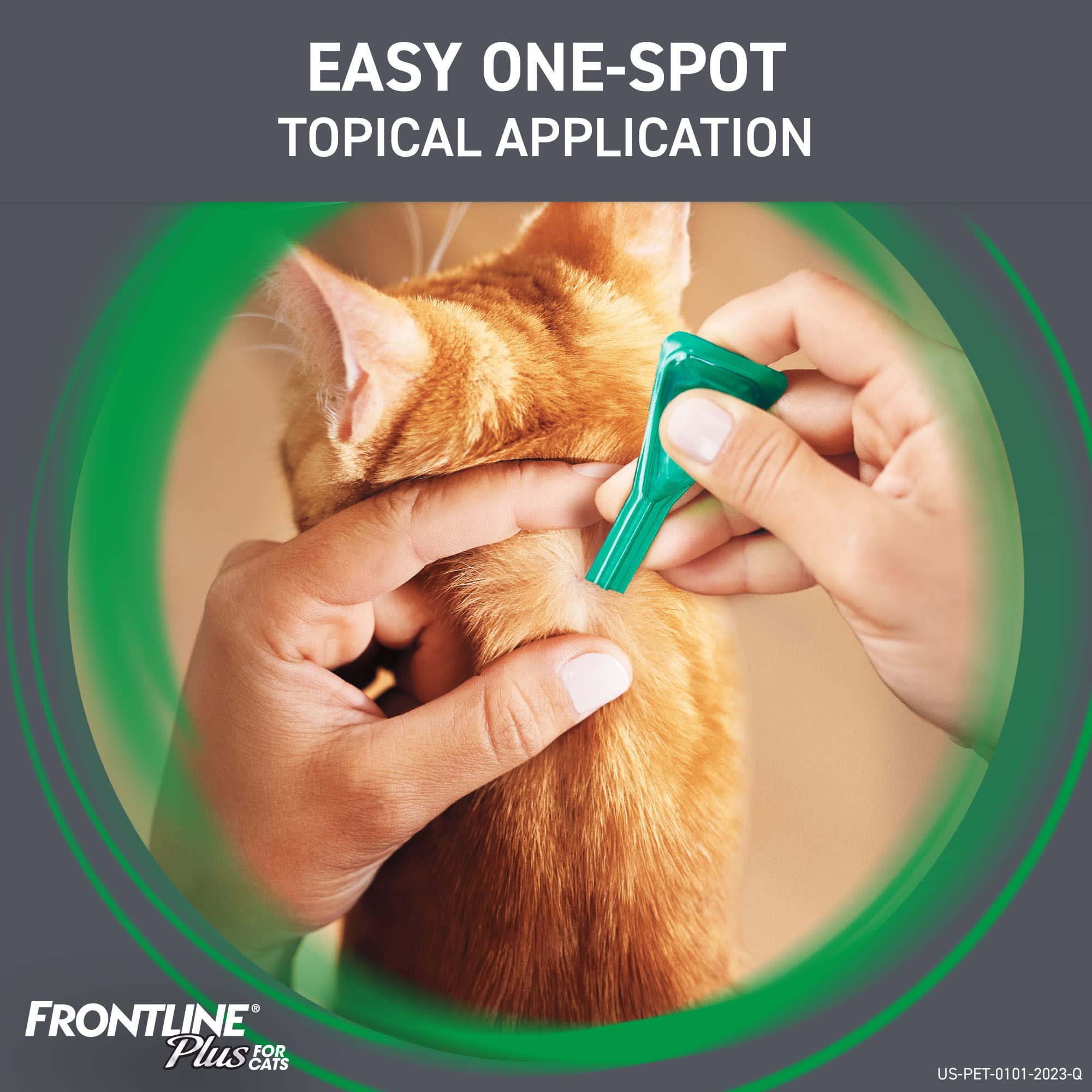 Frontline Plus Flea And Tick Treatment For Cats Over 1.5 Lbs. 8