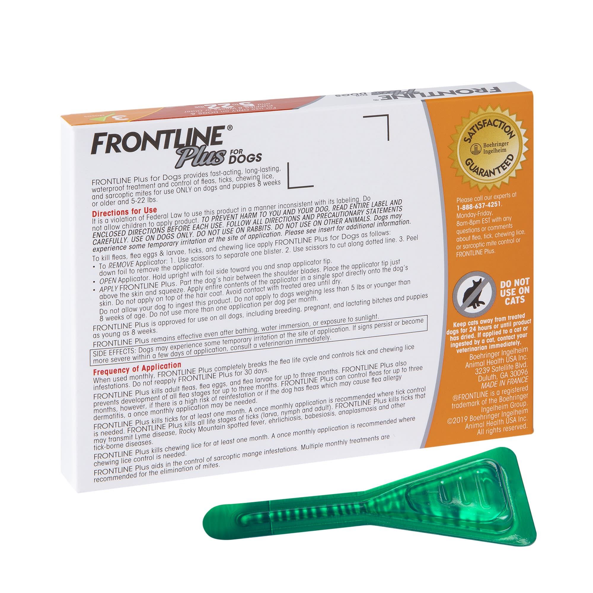 Frontline for dogs under 5 lbs hotsell