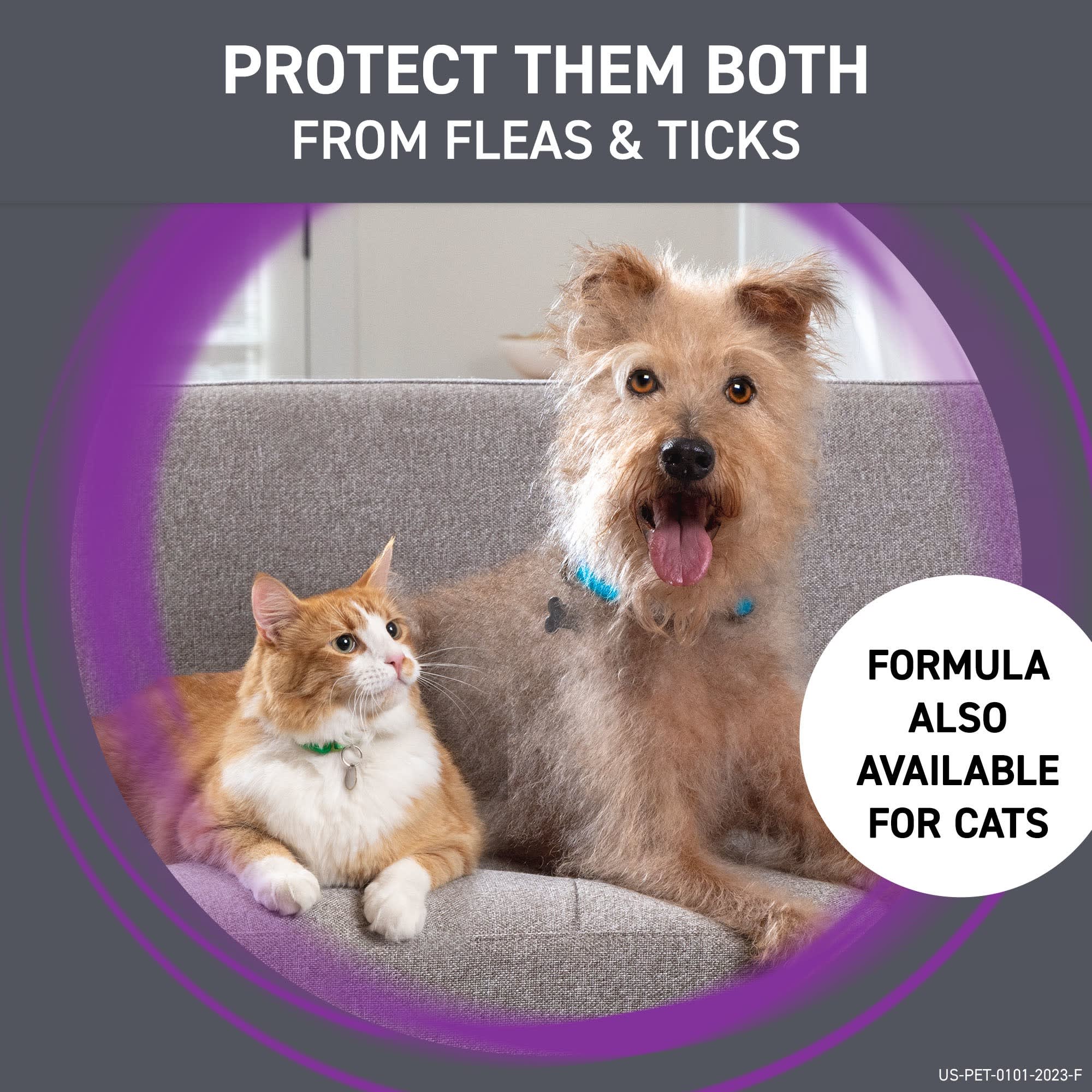 FRONTLINE Plus Flea and Tick Treatment for Small Dogs Upto 5 to 22 lbs. 6 Treatments