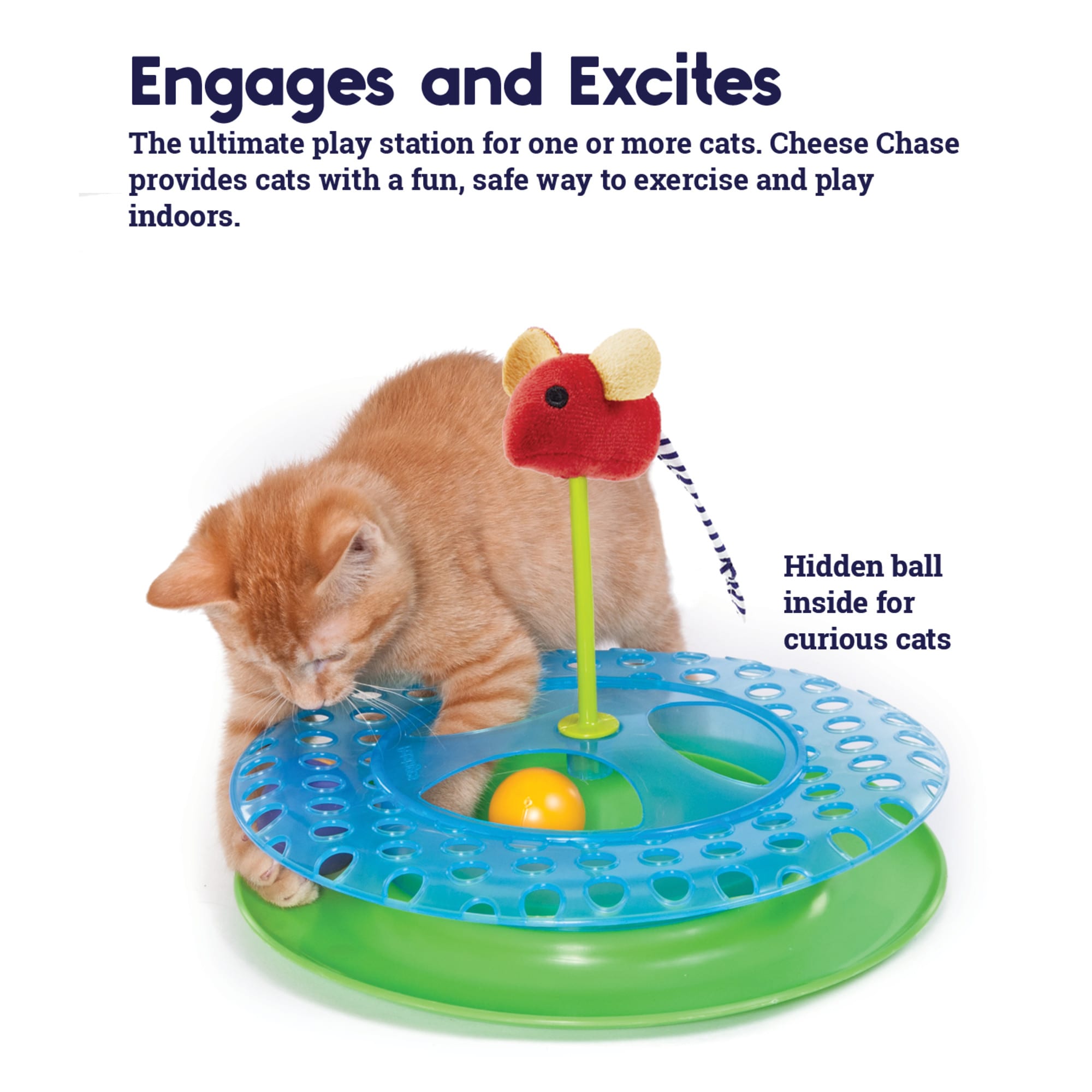 Petstages deals cheese chase