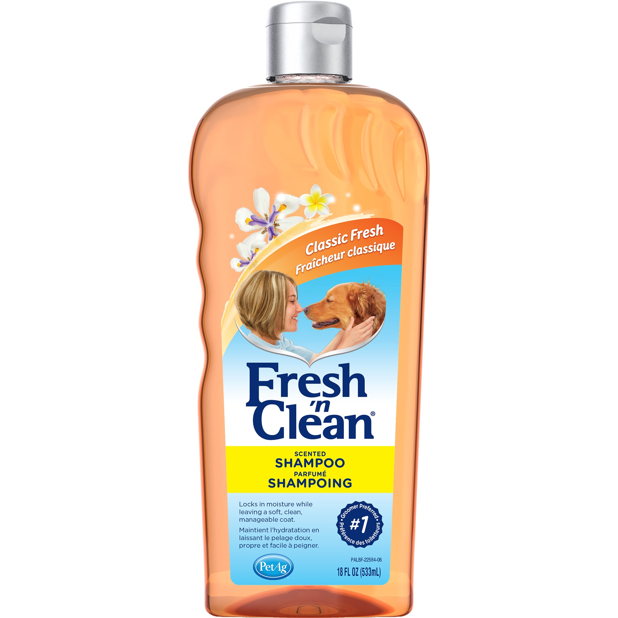 fresh and clean dog shampoo