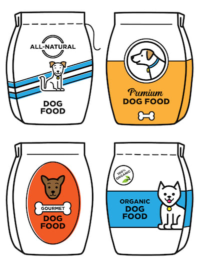 aafco label dog food