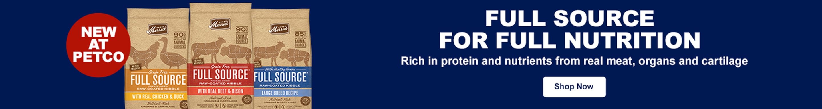 merrick puppy food petco