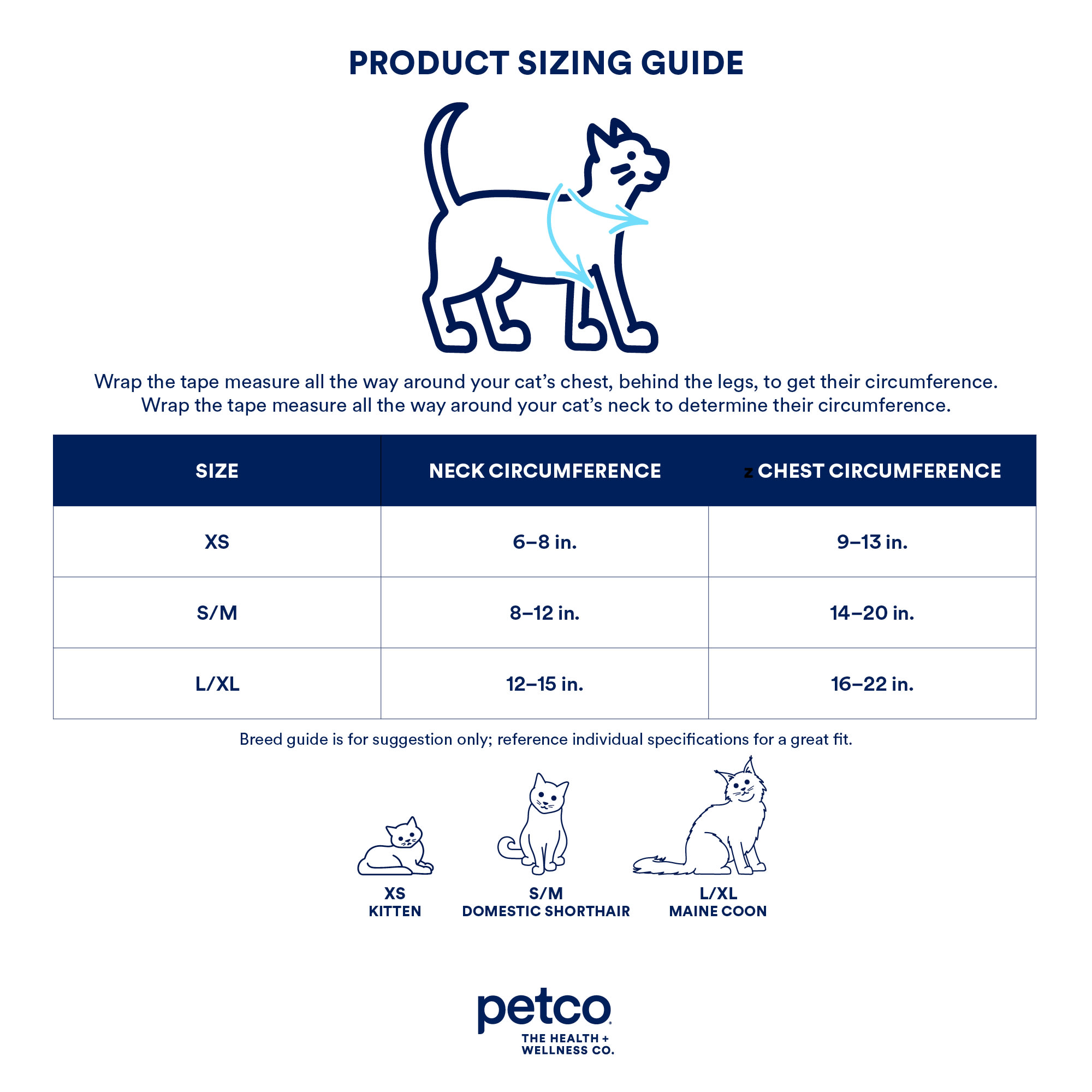 Good2go front walking harness hotsell size chart